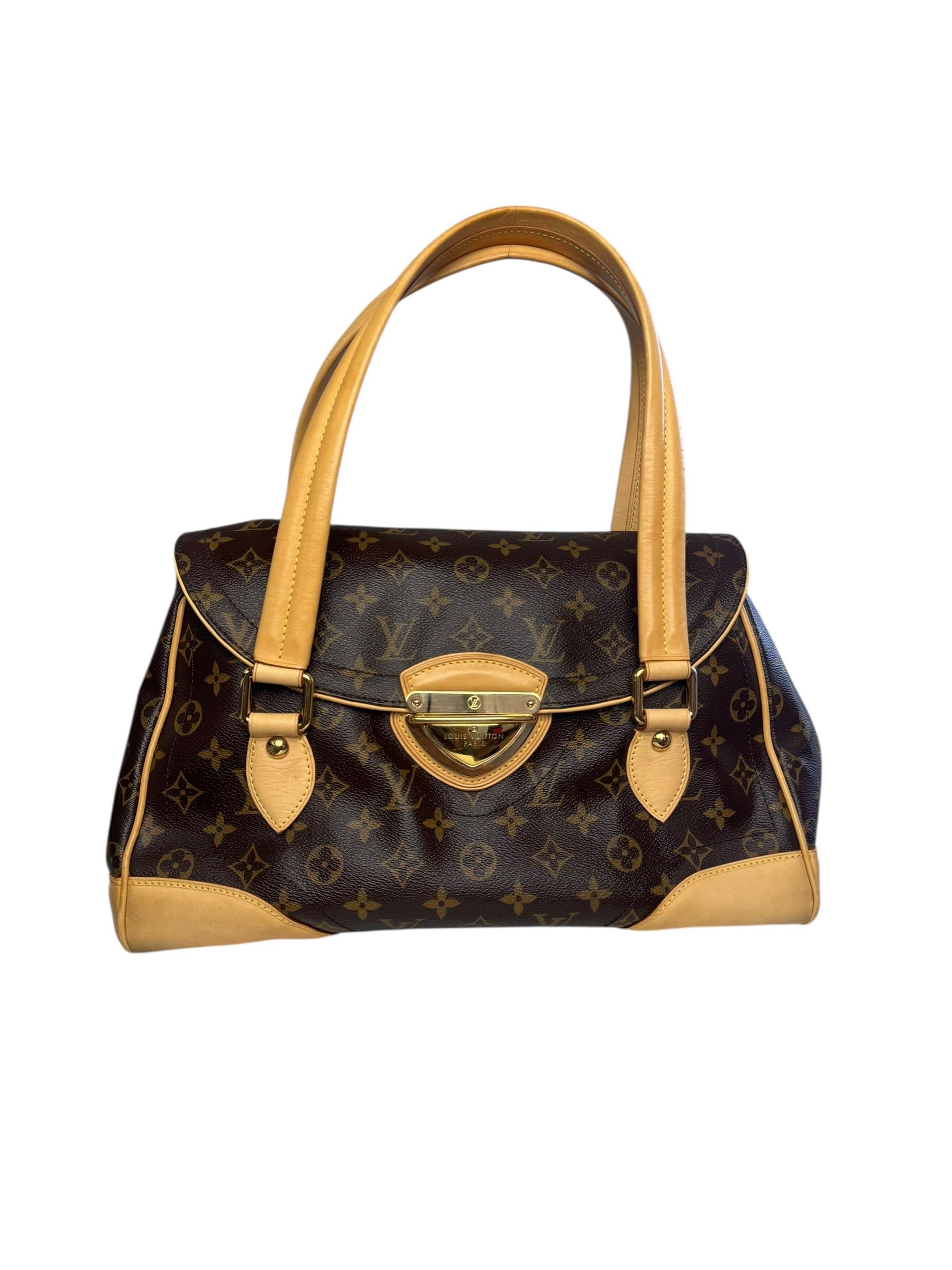 LOUIS VUITTON MONOGRAM BEVERLY GM BAG