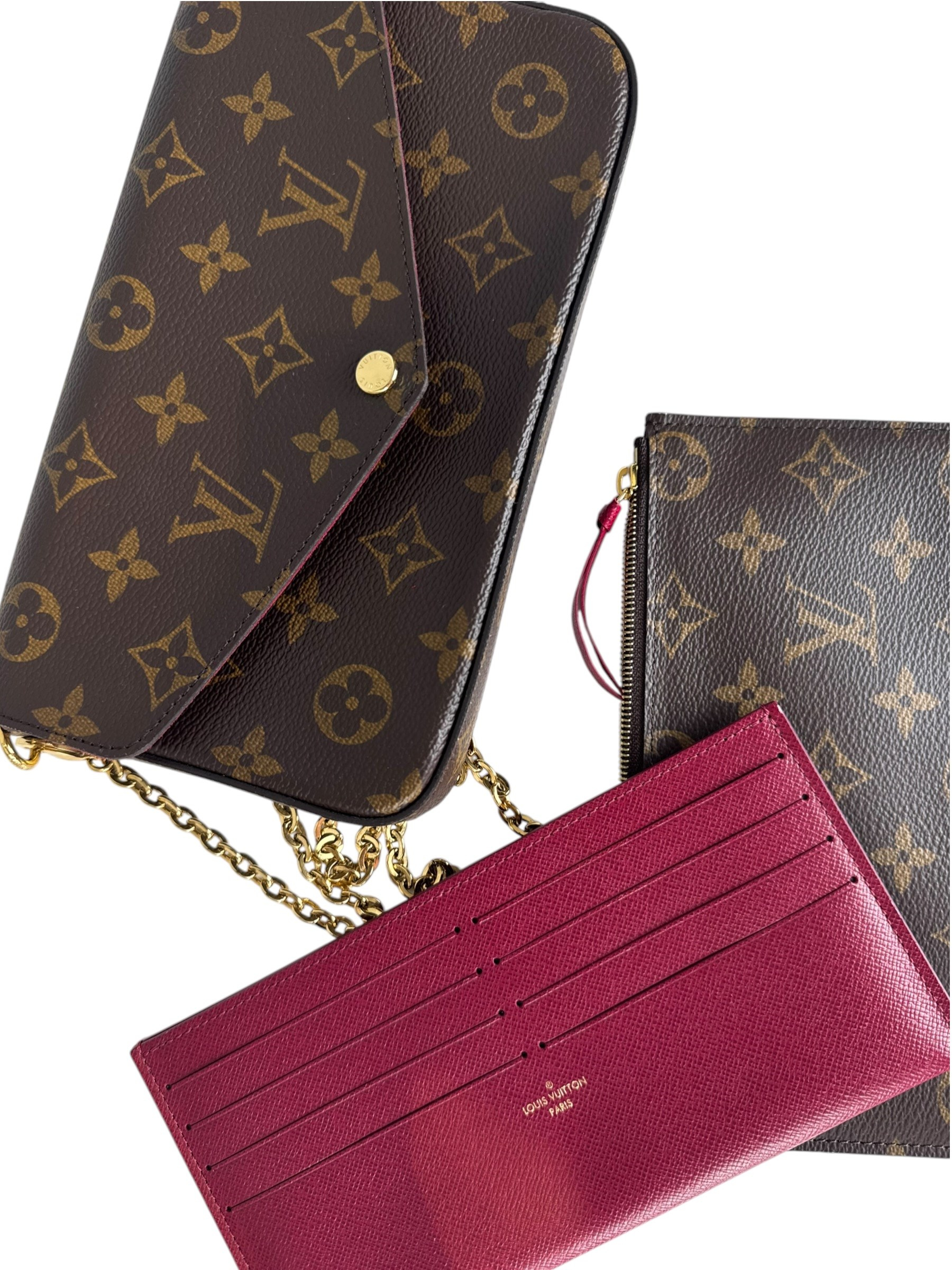 LOUIS VUITTON MONOGRAM FELICIE BAG