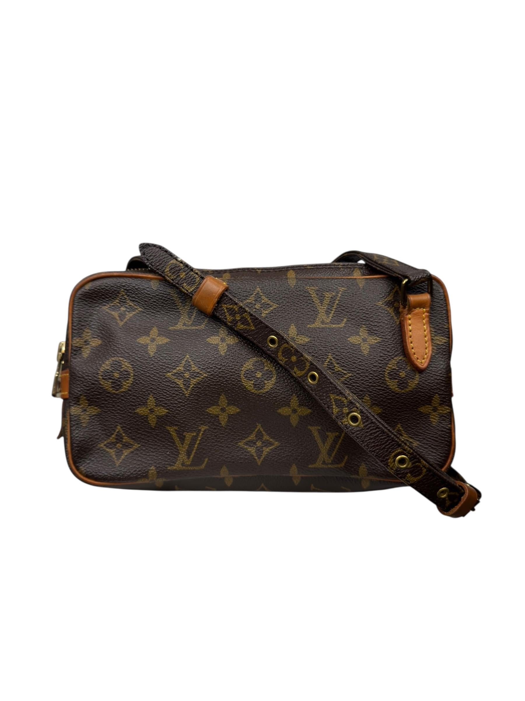 LOUIS VUITTON MONOGRAM MARLY BANDOULIERE BAG