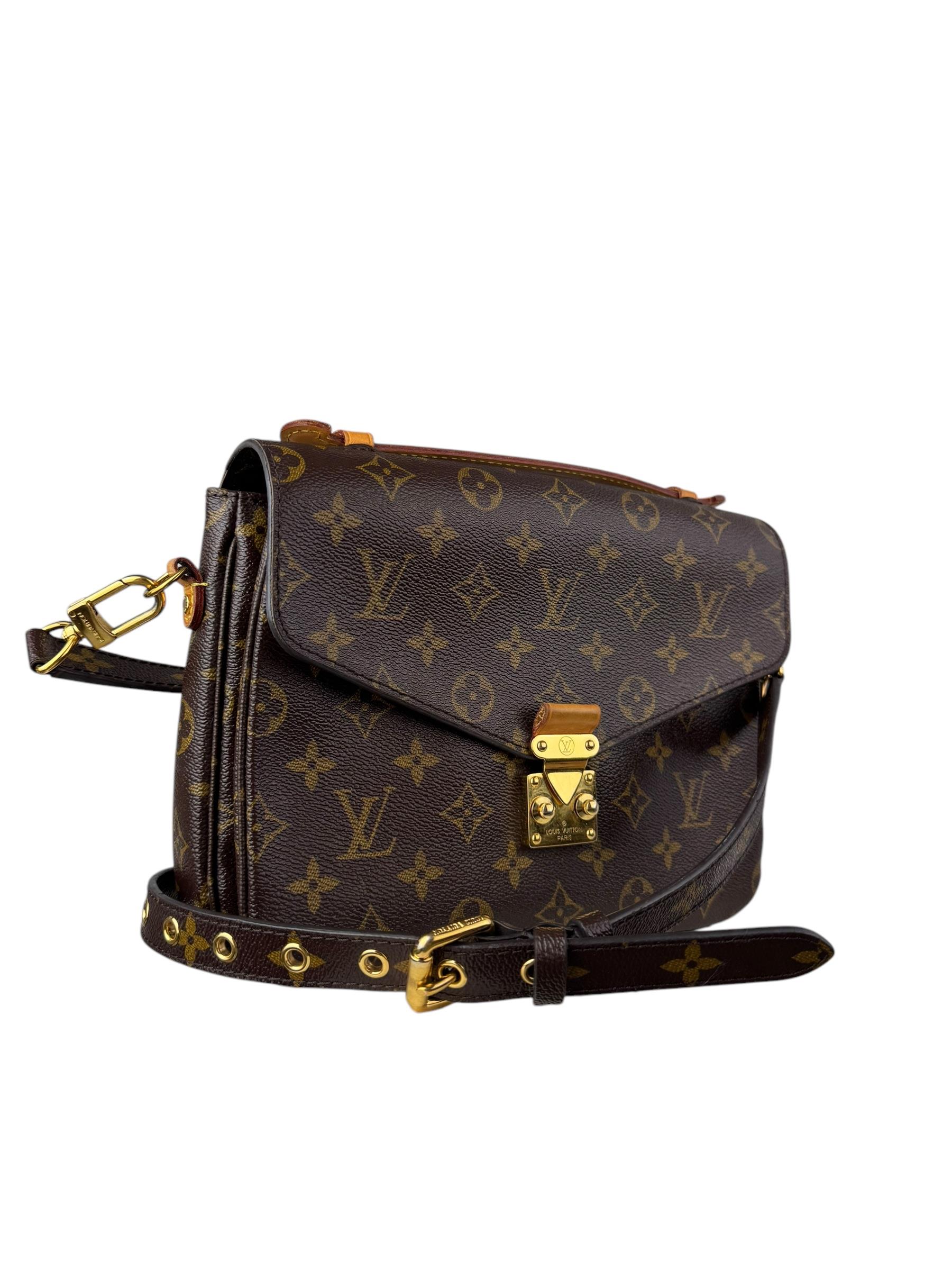 LOUIS VUITTON MONOGRAM METIS MM BAG