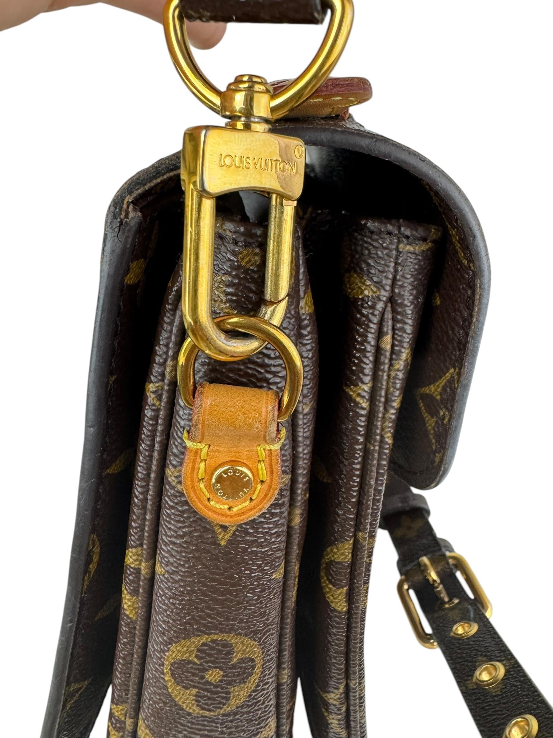 LOUIS VUITTON MONOGRAM METIS MM BAG