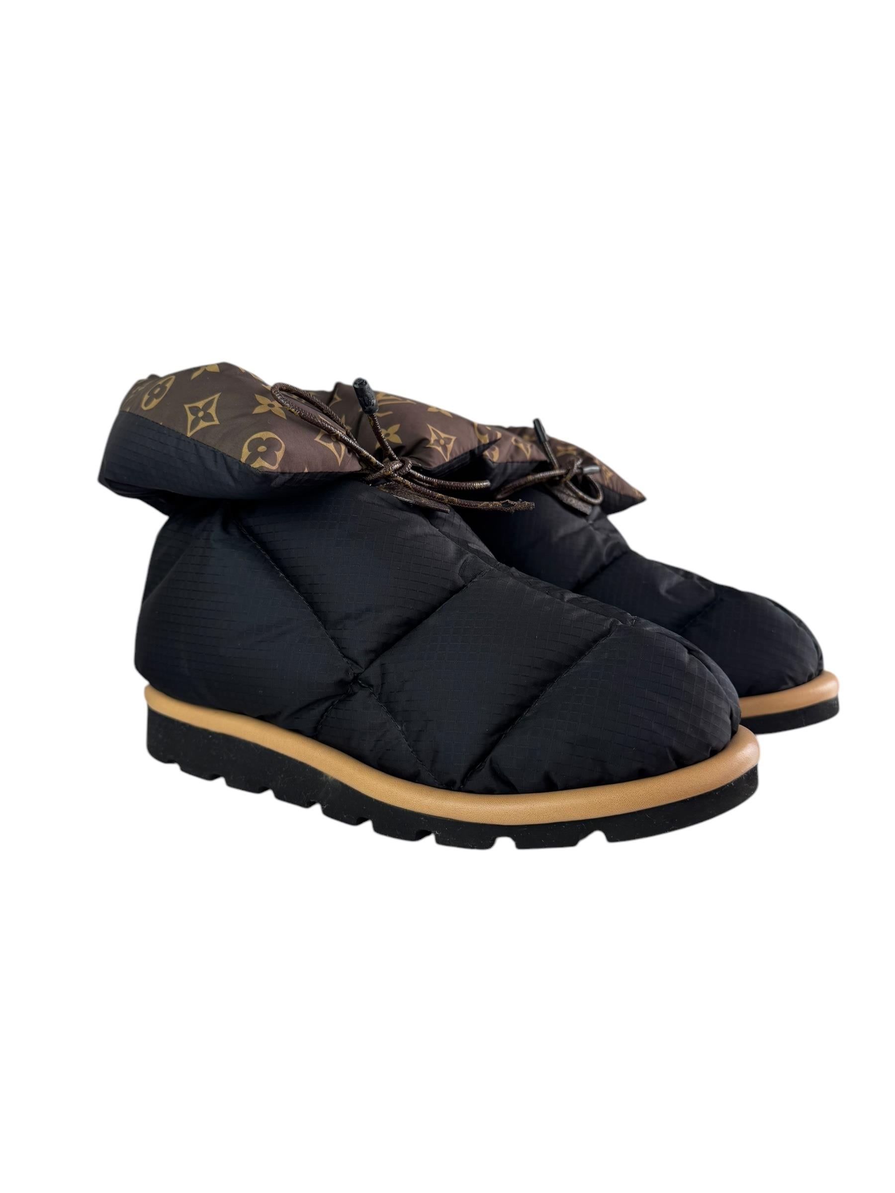 LOUIS VUITTON MONOGRAM PILLOW BOOTS