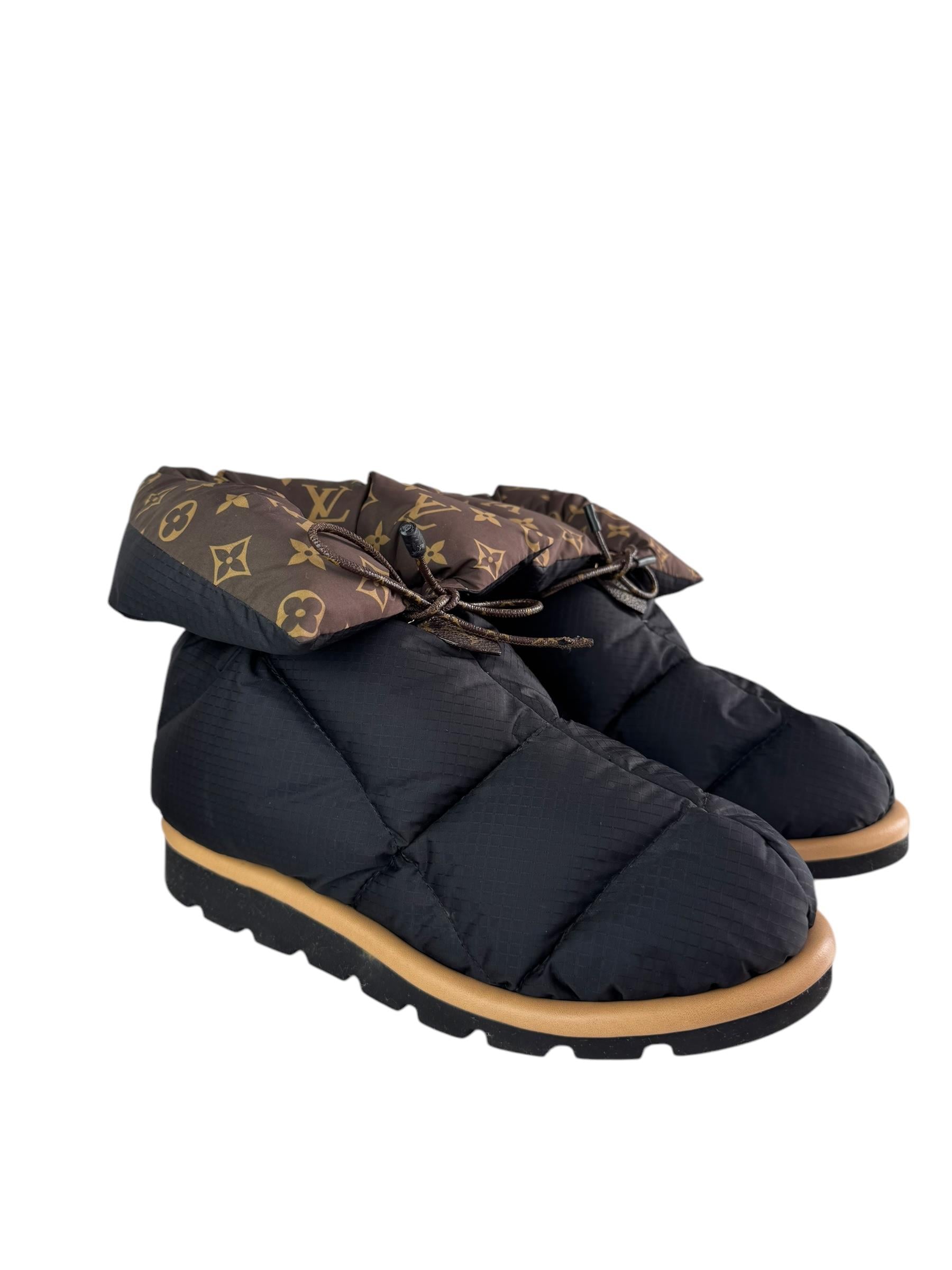 LOUIS VUITTON MONOGRAM PILLOW BOOTS