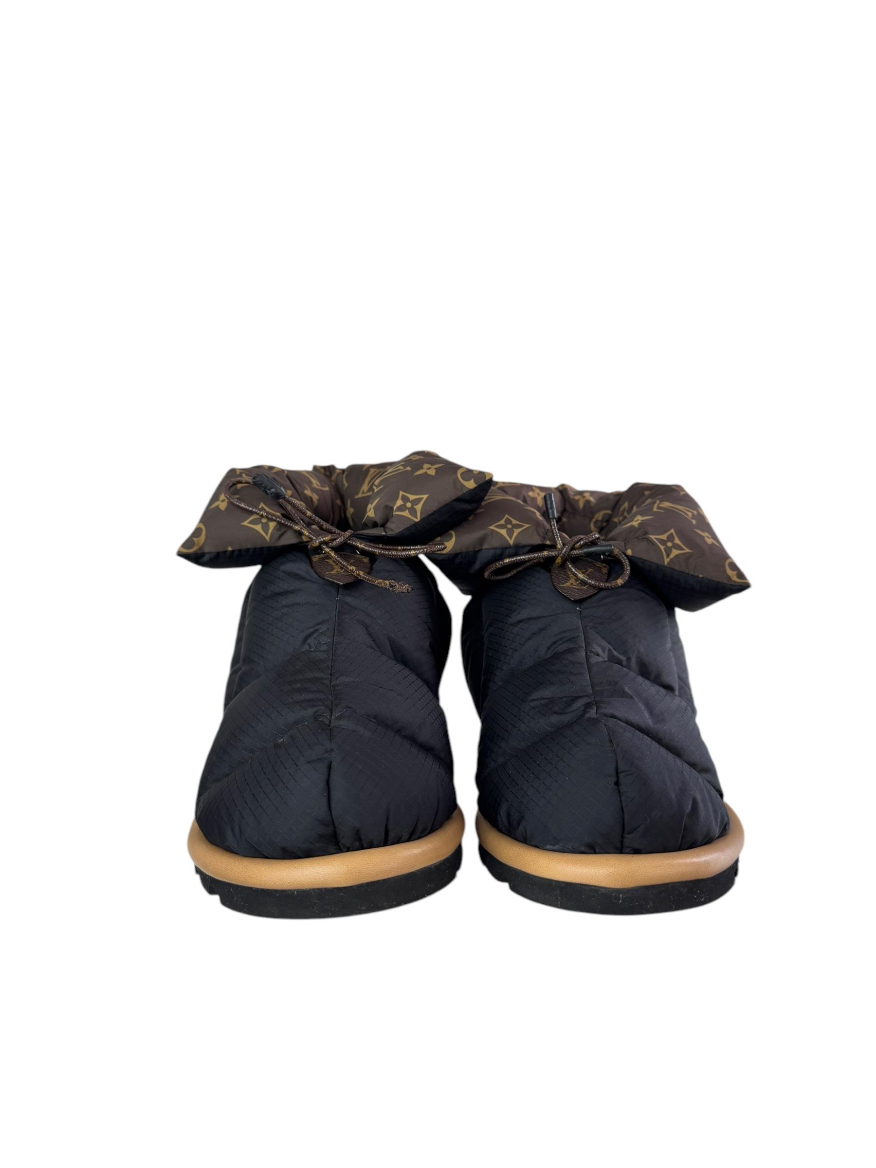 LOUIS VUITTON MONOGRAM PILLOW BOOTS