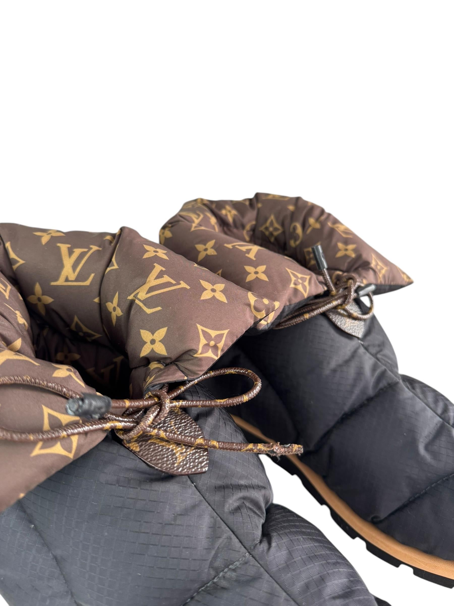 LOUIS VUITTON MONOGRAM PILLOW BOOTS