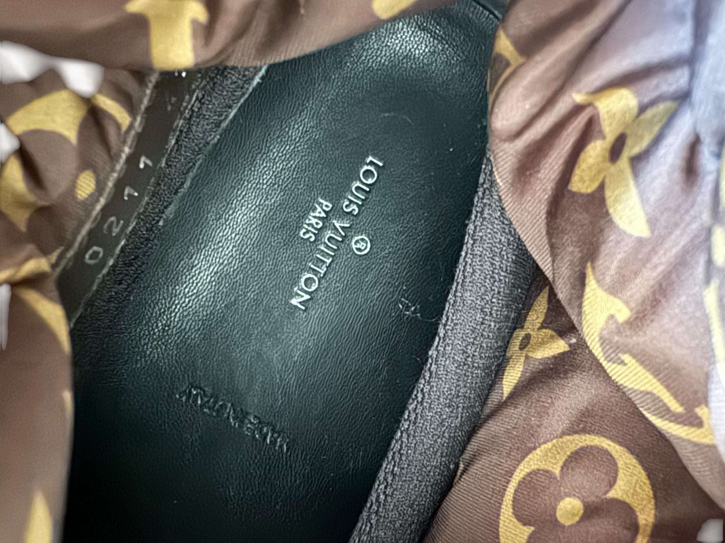 LOUIS VUITTON MONOGRAM PILLOW BOOTS