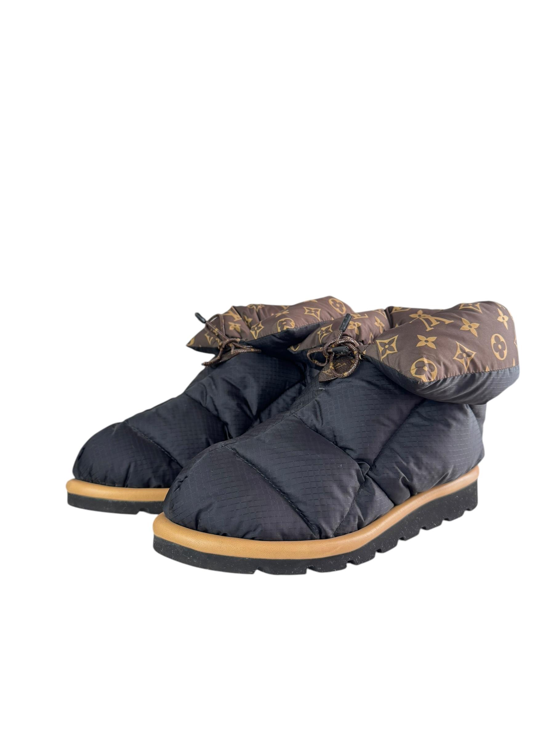 LOUIS VUITTON MONOGRAM PILLOW BOOTS