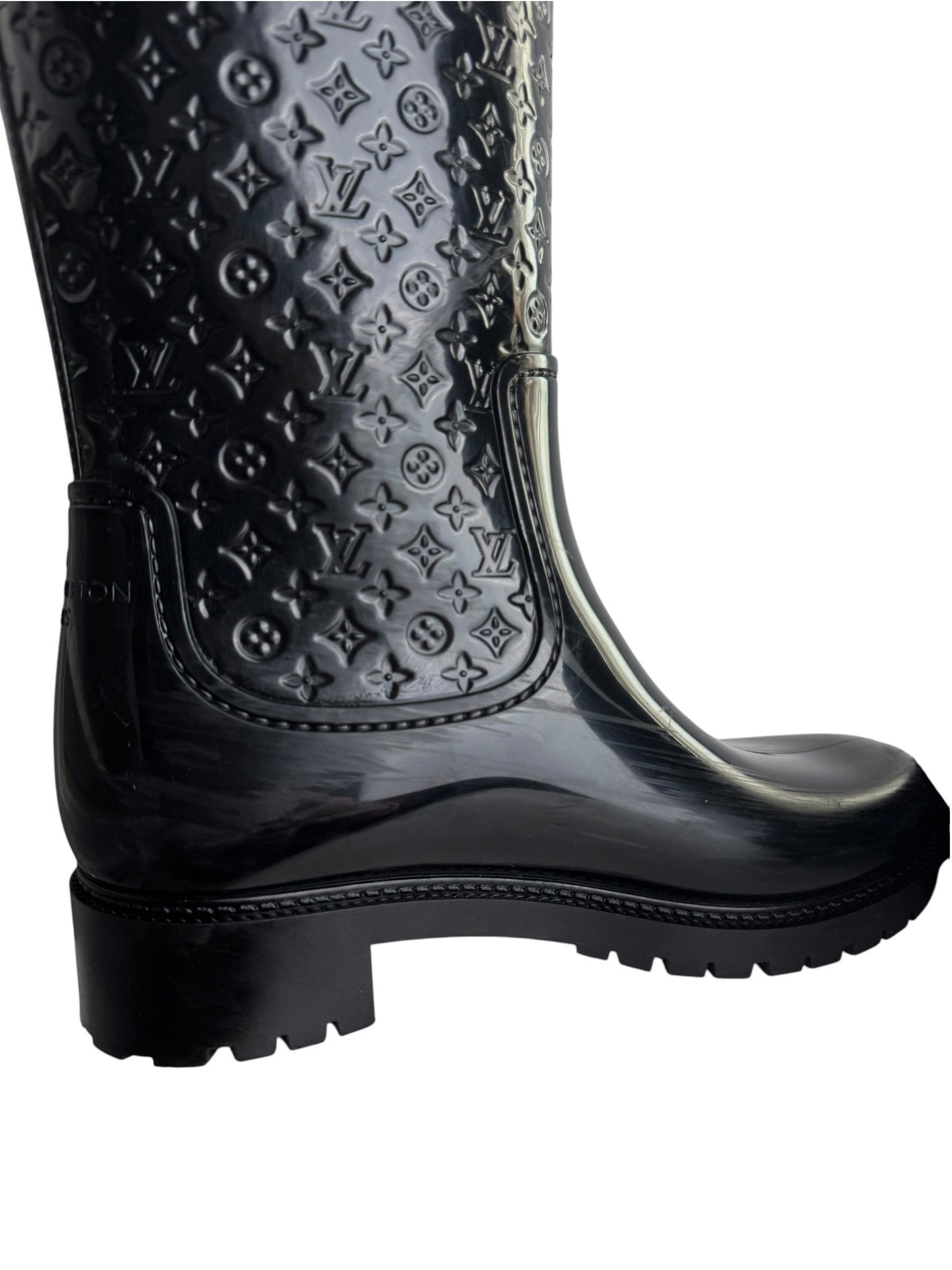 LOUIS VUITTON MONOGRAM RAINY BOOTS