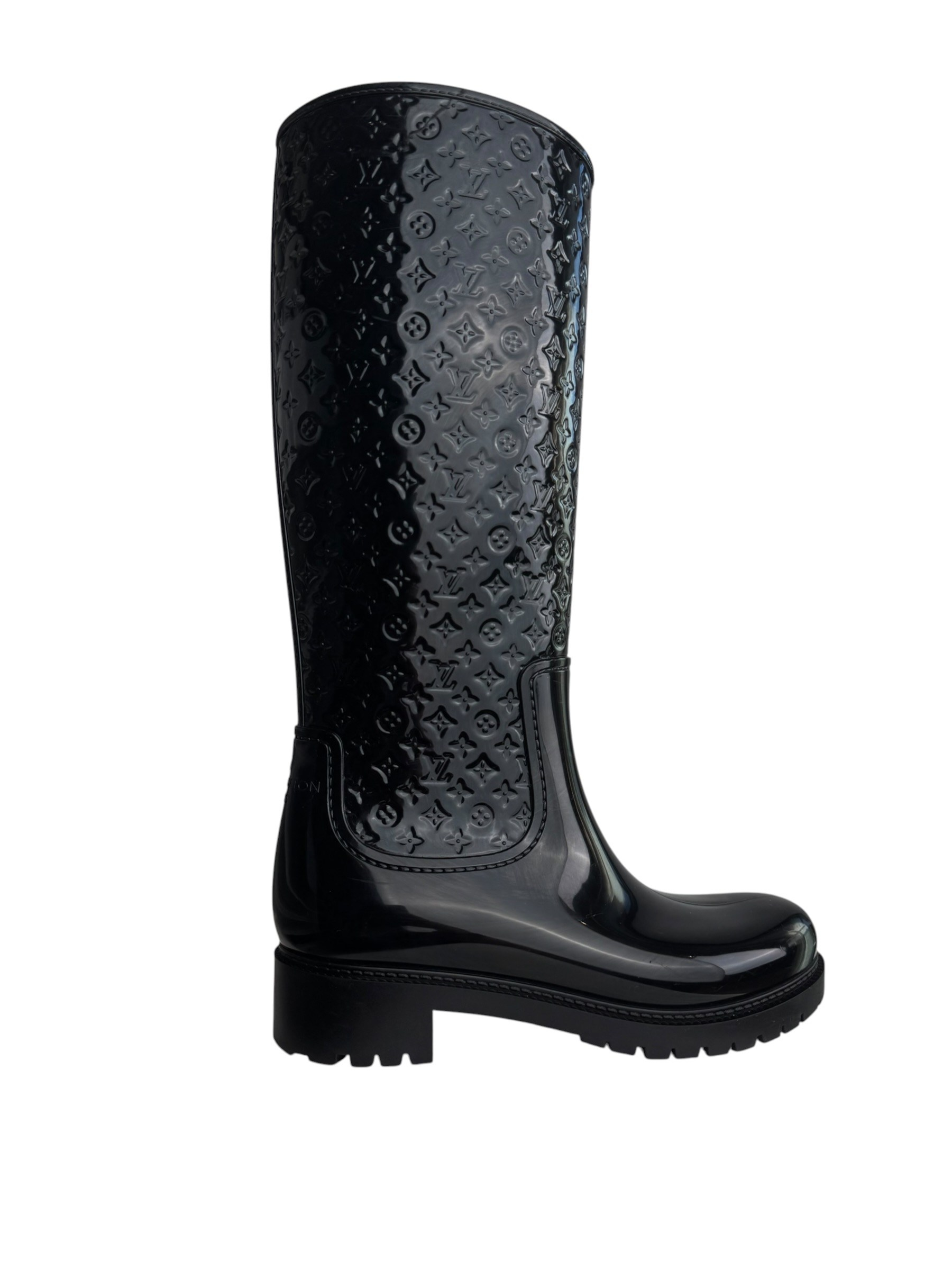 LOUIS VUITTON MONOGRAM RAINY BOOTS