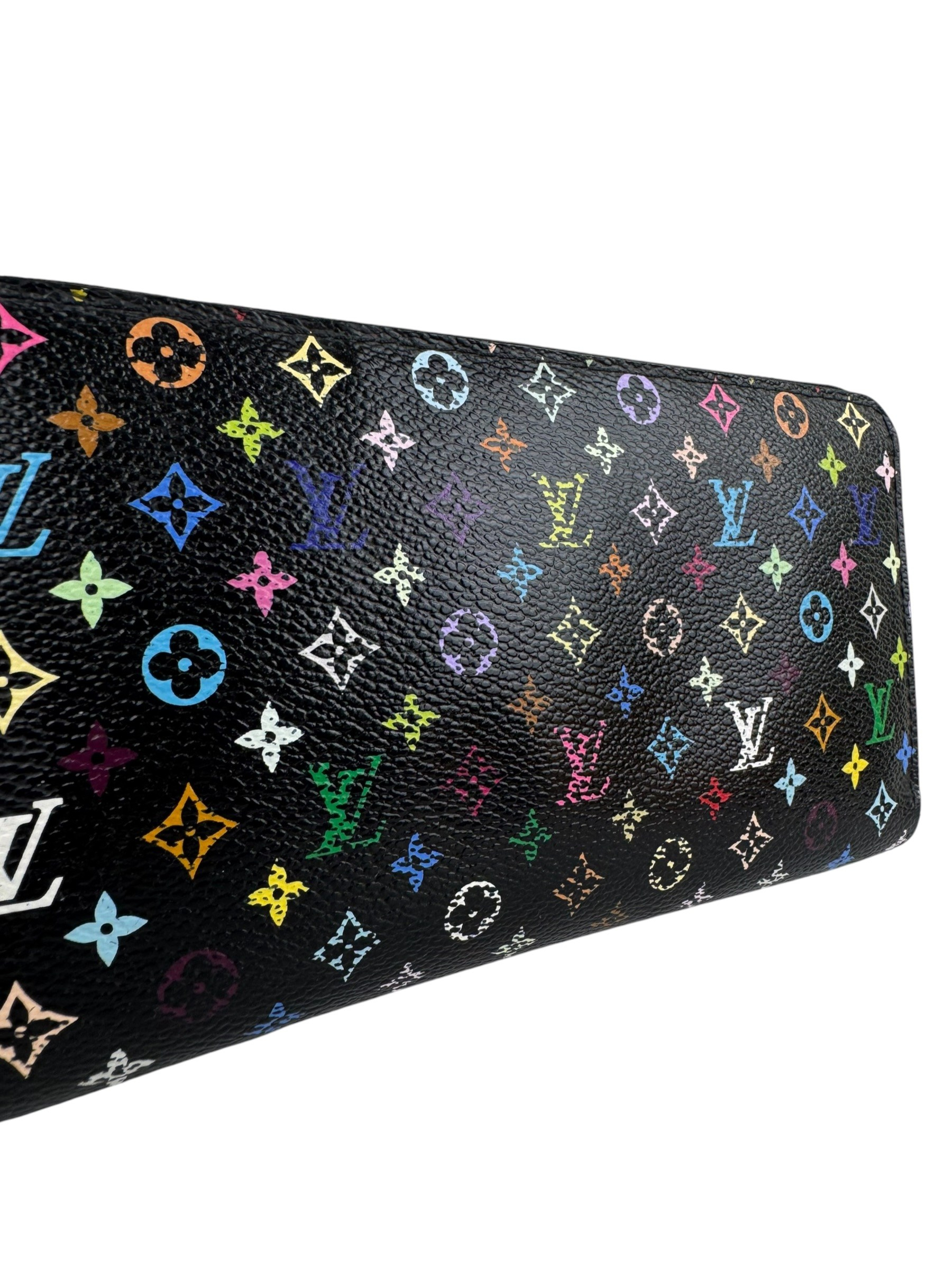 LOUIS VUITTON MULTICOLOR TAKASHI MURAKAMI WALLET