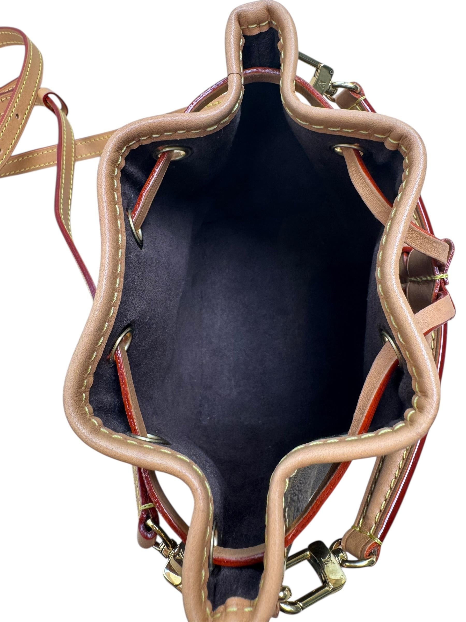 LOUIS VUITTON NANO NOE BUCKET BAG