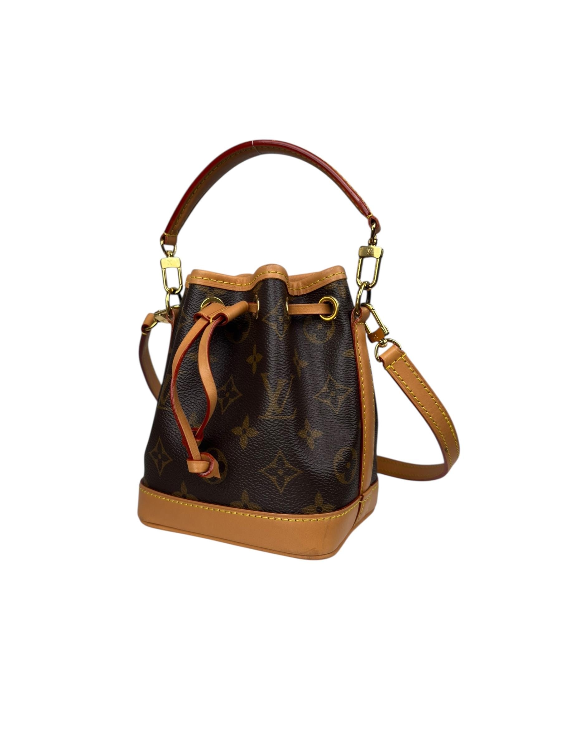 LOUIS VUITTON NANO NOE BUCKET BAG