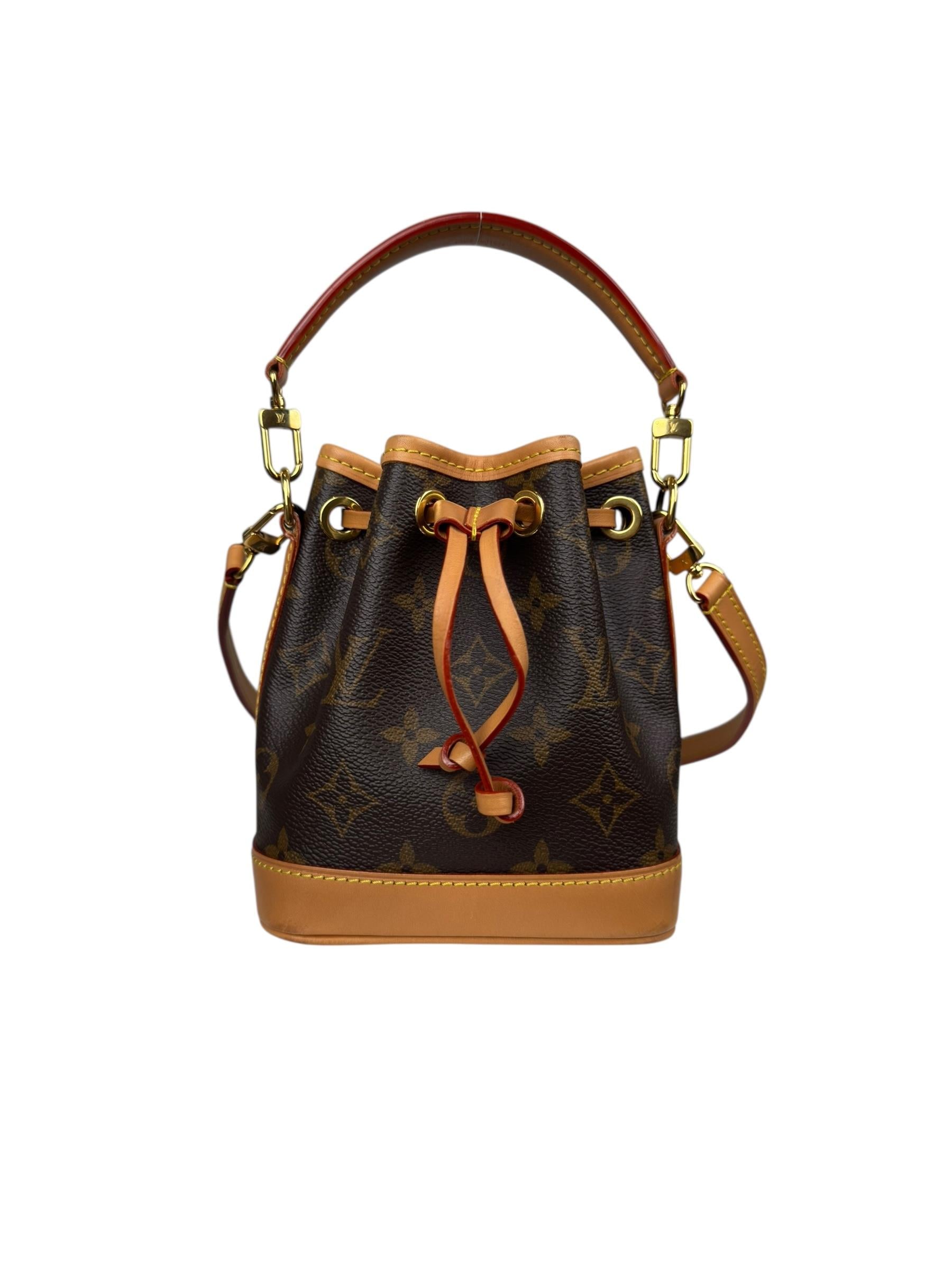 LOUIS VUITTON NANO NOE BUCKET BAG