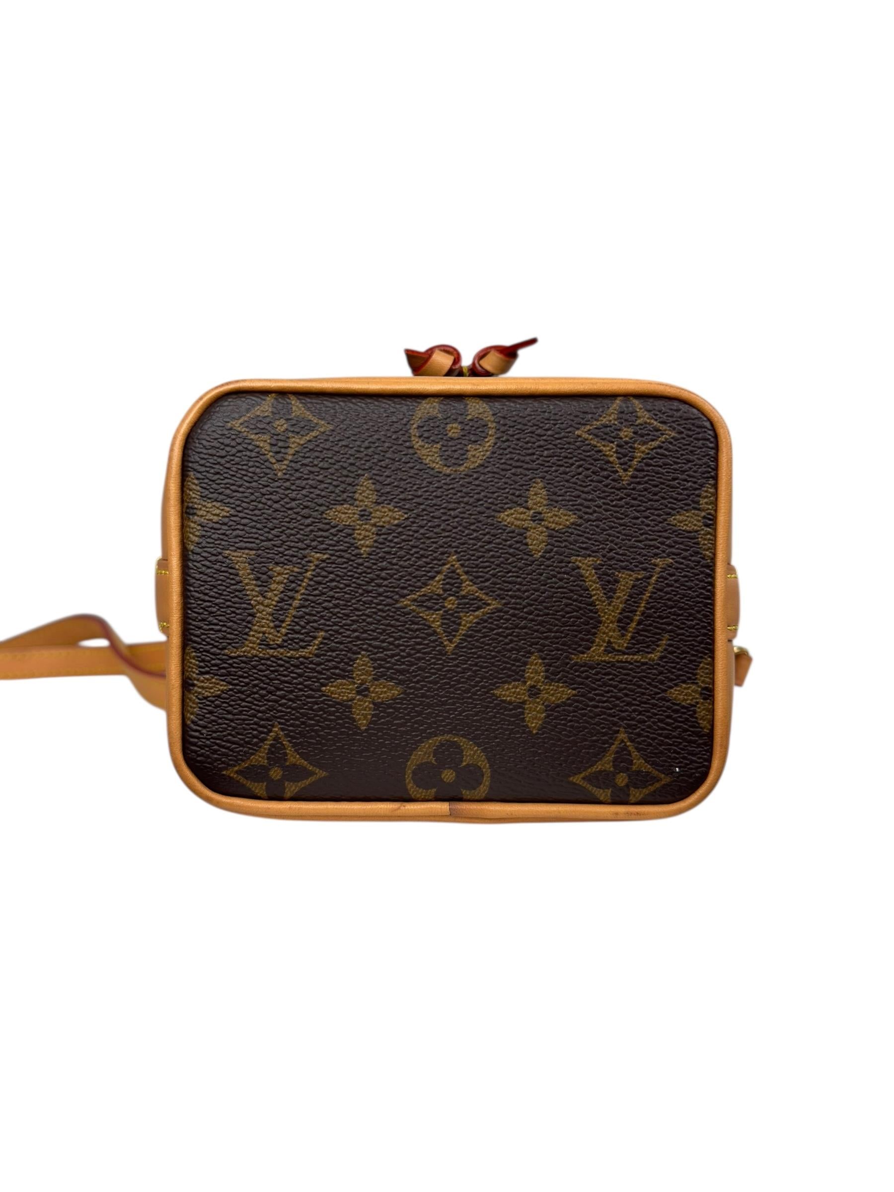 LOUIS VUITTON NANO NOE BUCKET BAG
