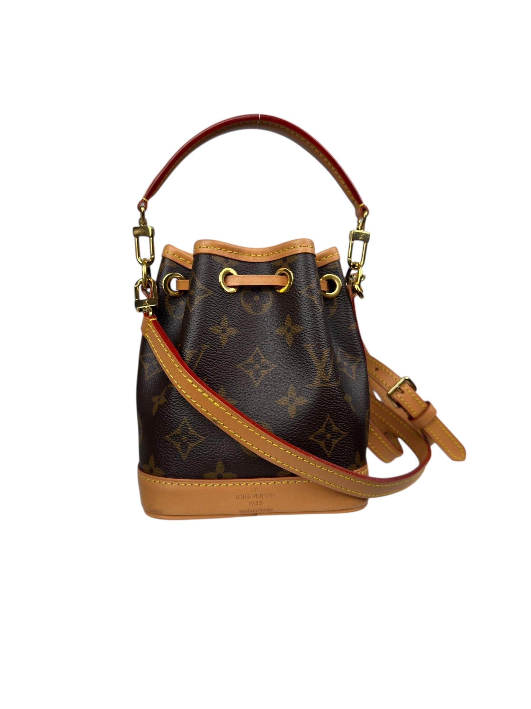 LOUIS VUITTON NANO NOE BUCKET BAG