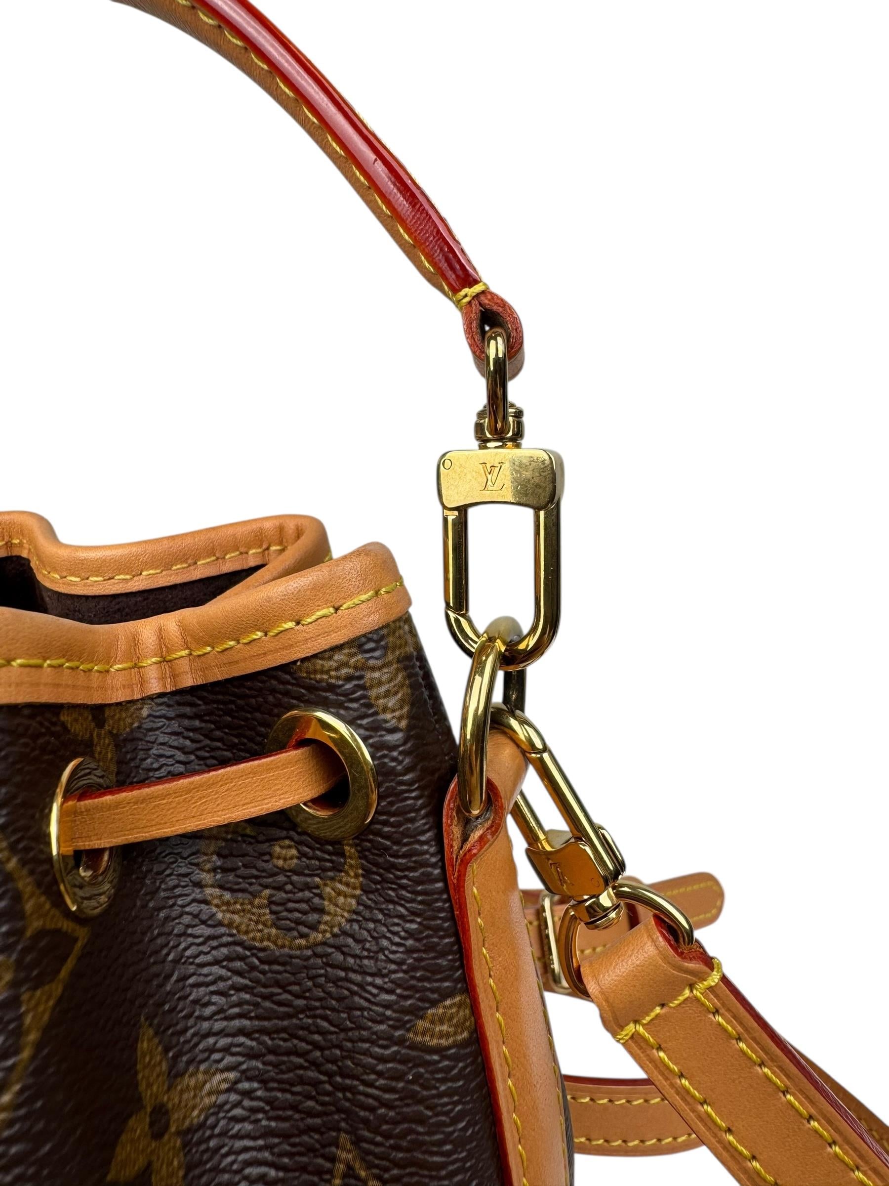 LOUIS VUITTON NANO NOE BUCKET BAG