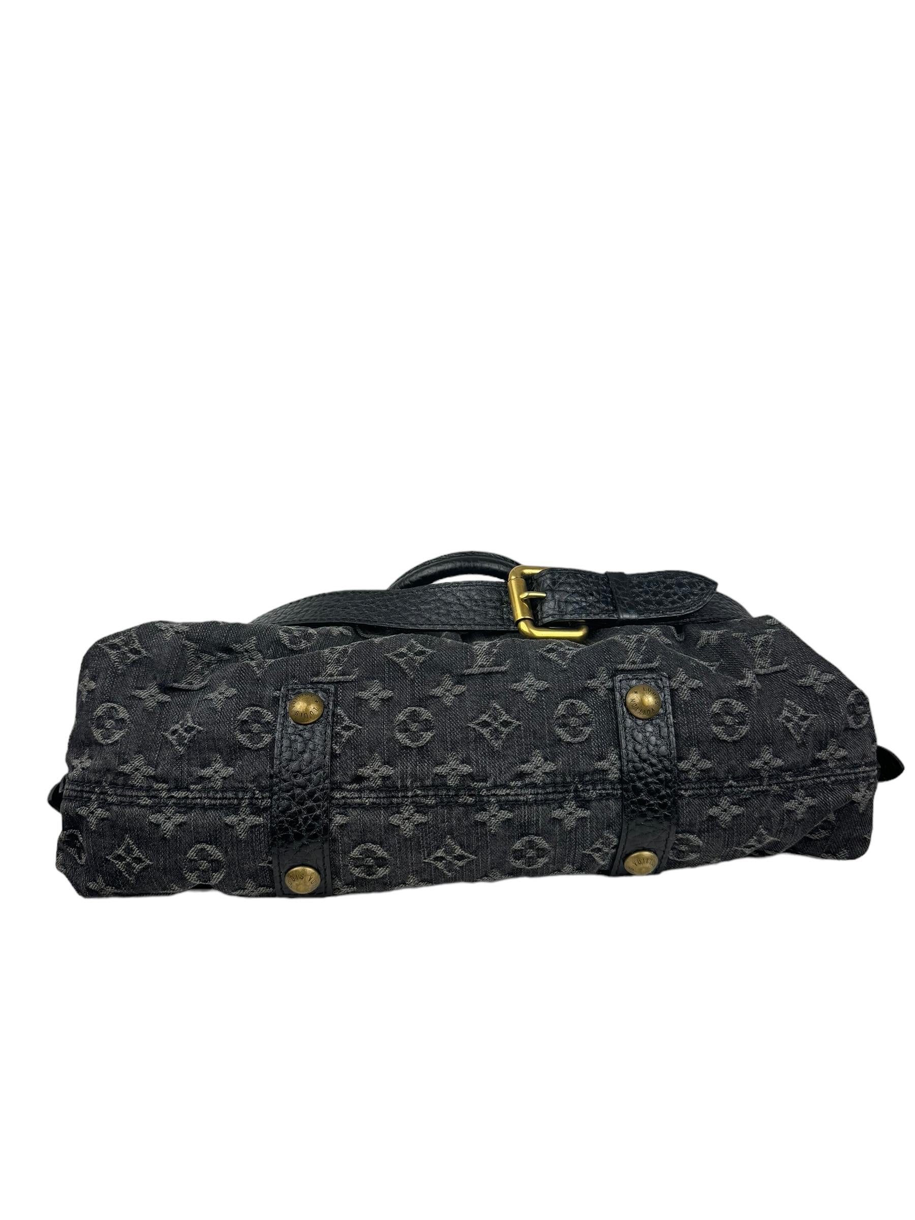 LOUIS VUITTON NEO DENIM CABBY MM BAG