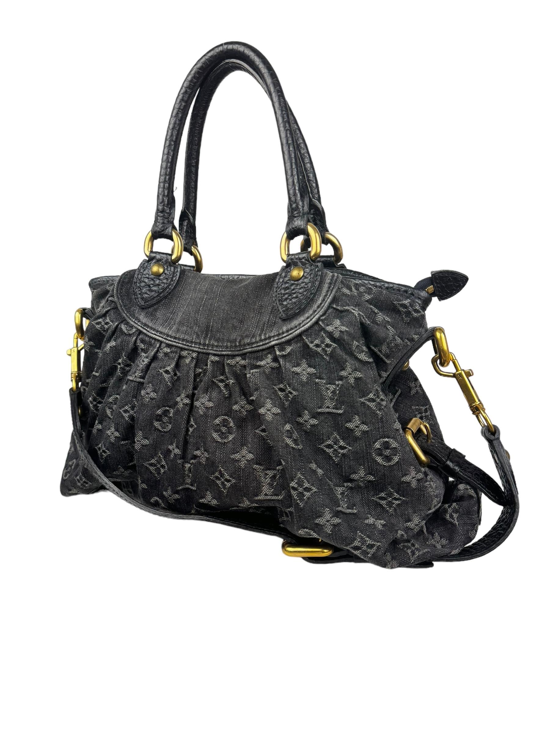 LOUIS VUITTON NEO DENIM CABBY MM BAG