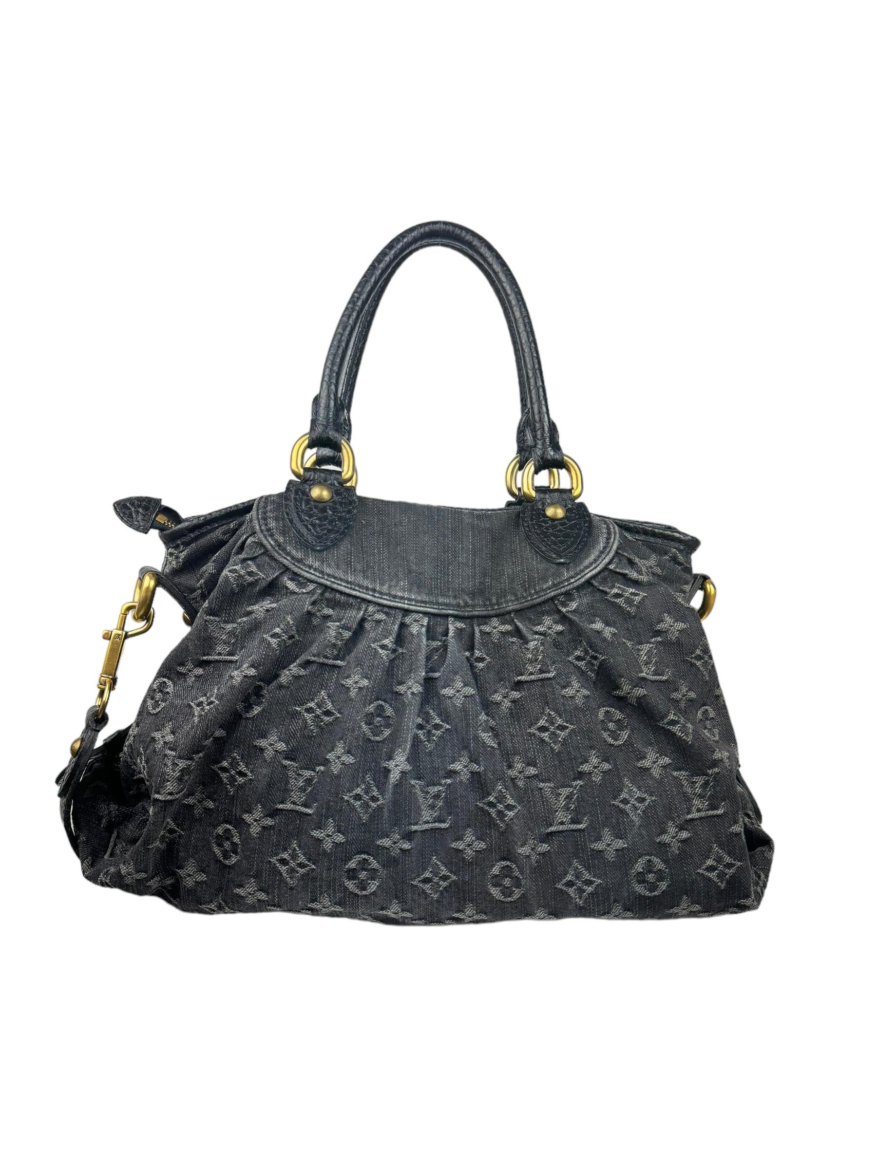 LOUIS VUITTON NEO DENIM CABBY MM BAG