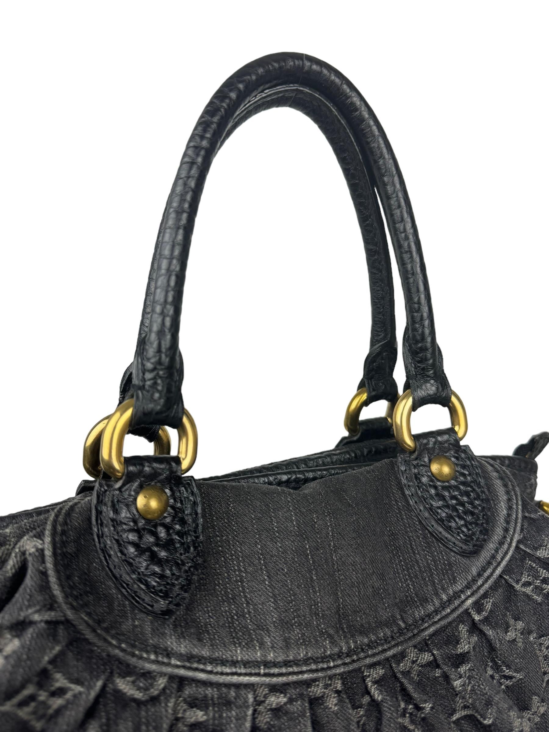 LOUIS VUITTON NEO DENIM CABBY MM BAG