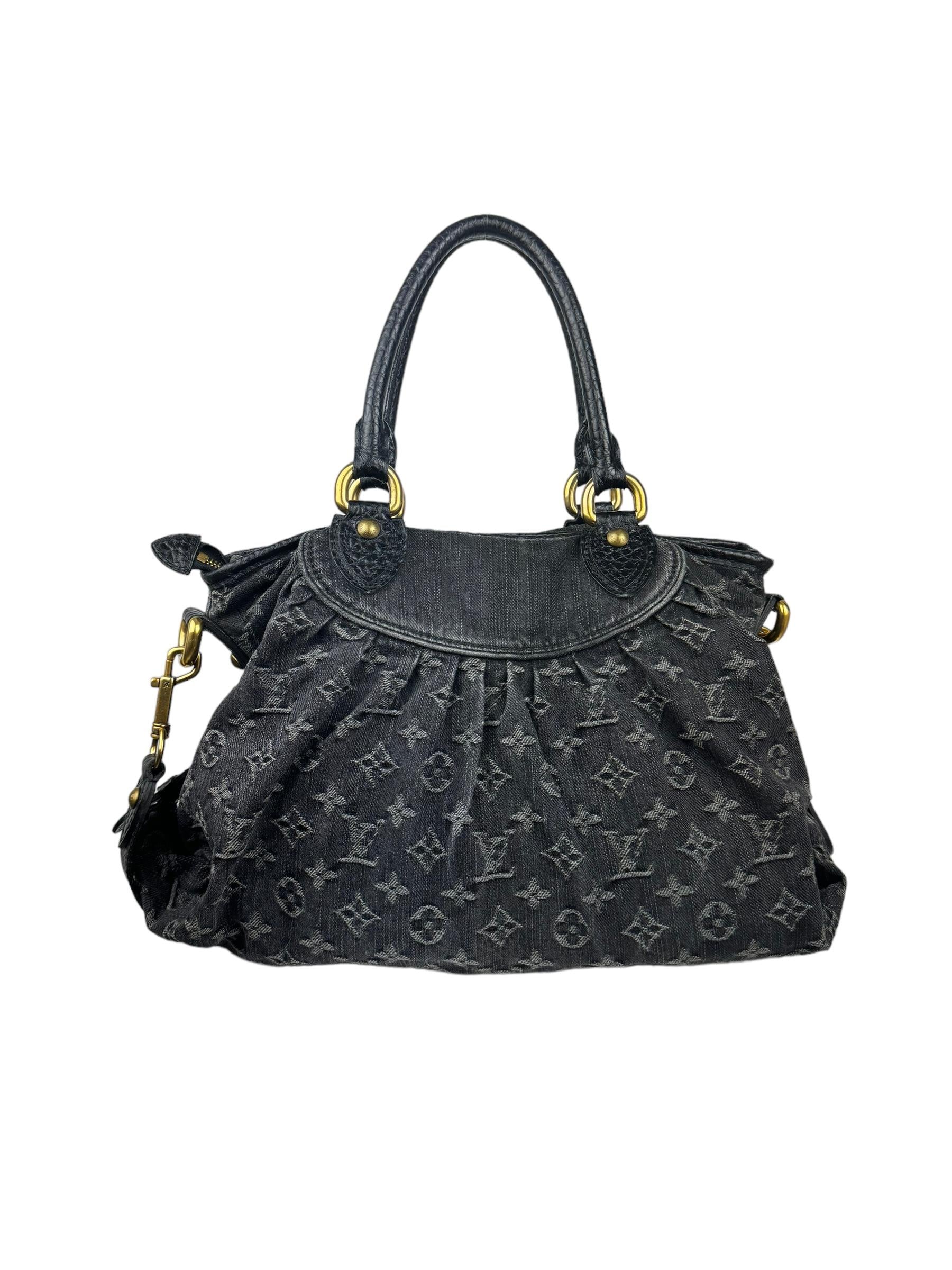 LOUIS VUITTON NEO DENIM CABBY MM BAG