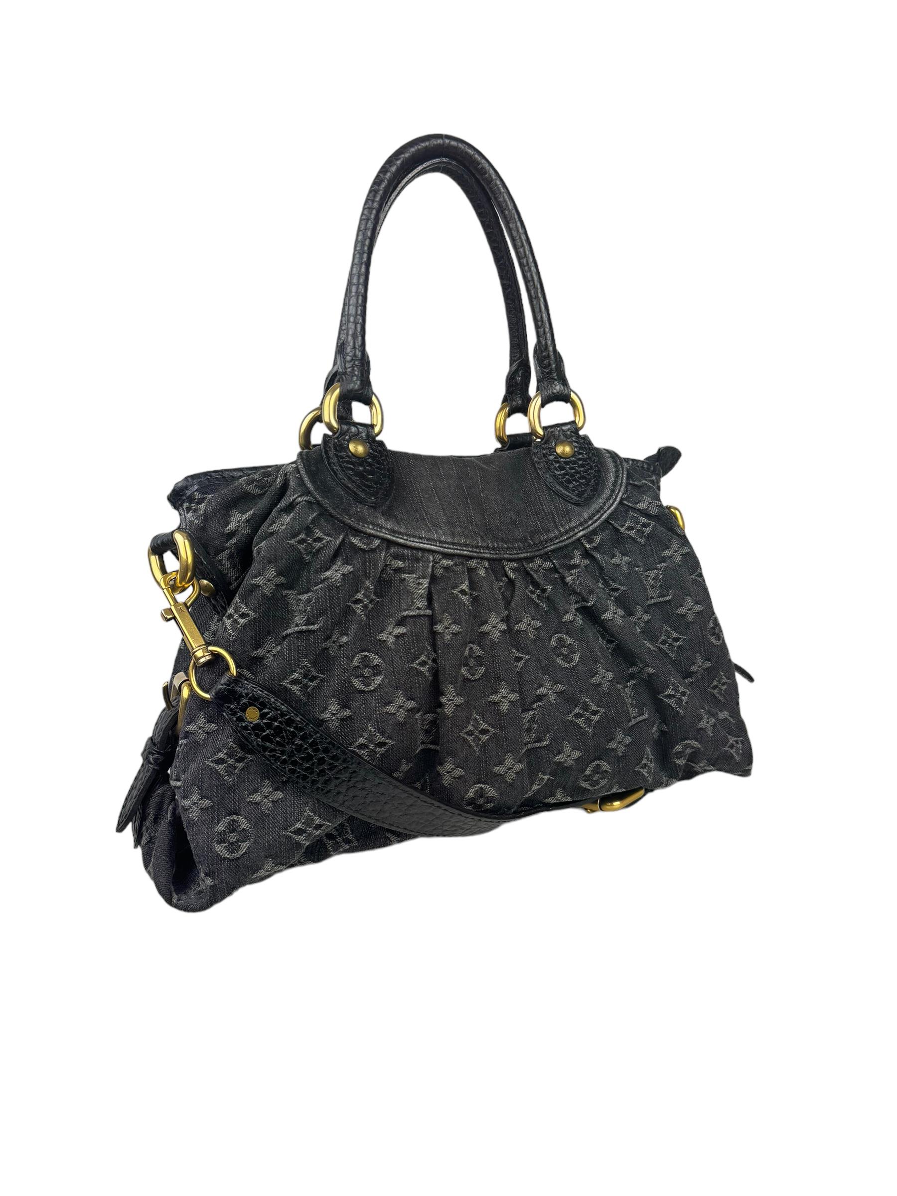 LOUIS VUITTON NEO DENIM CABBY MM BAG