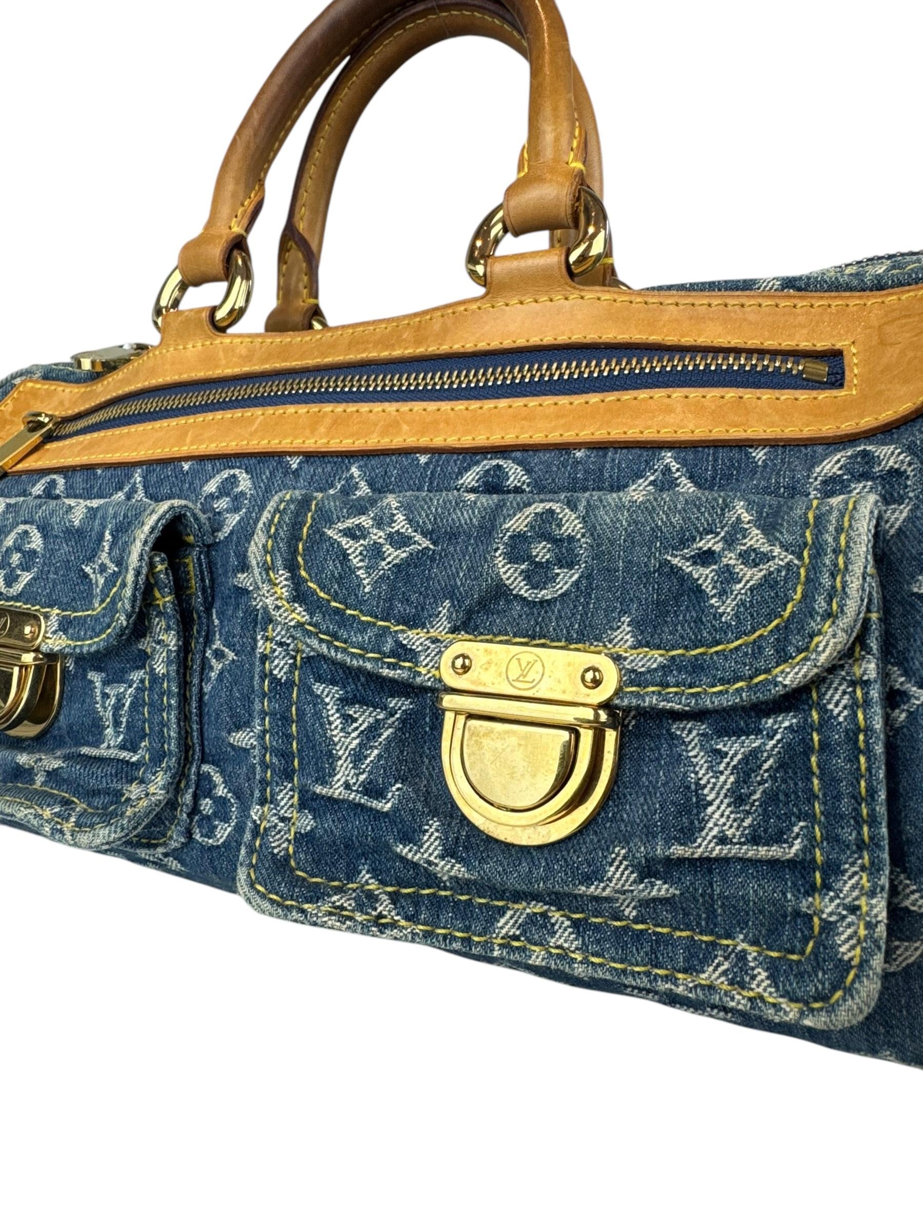 LOUIS VUITTON NEO DENIM SPEEDY BAG