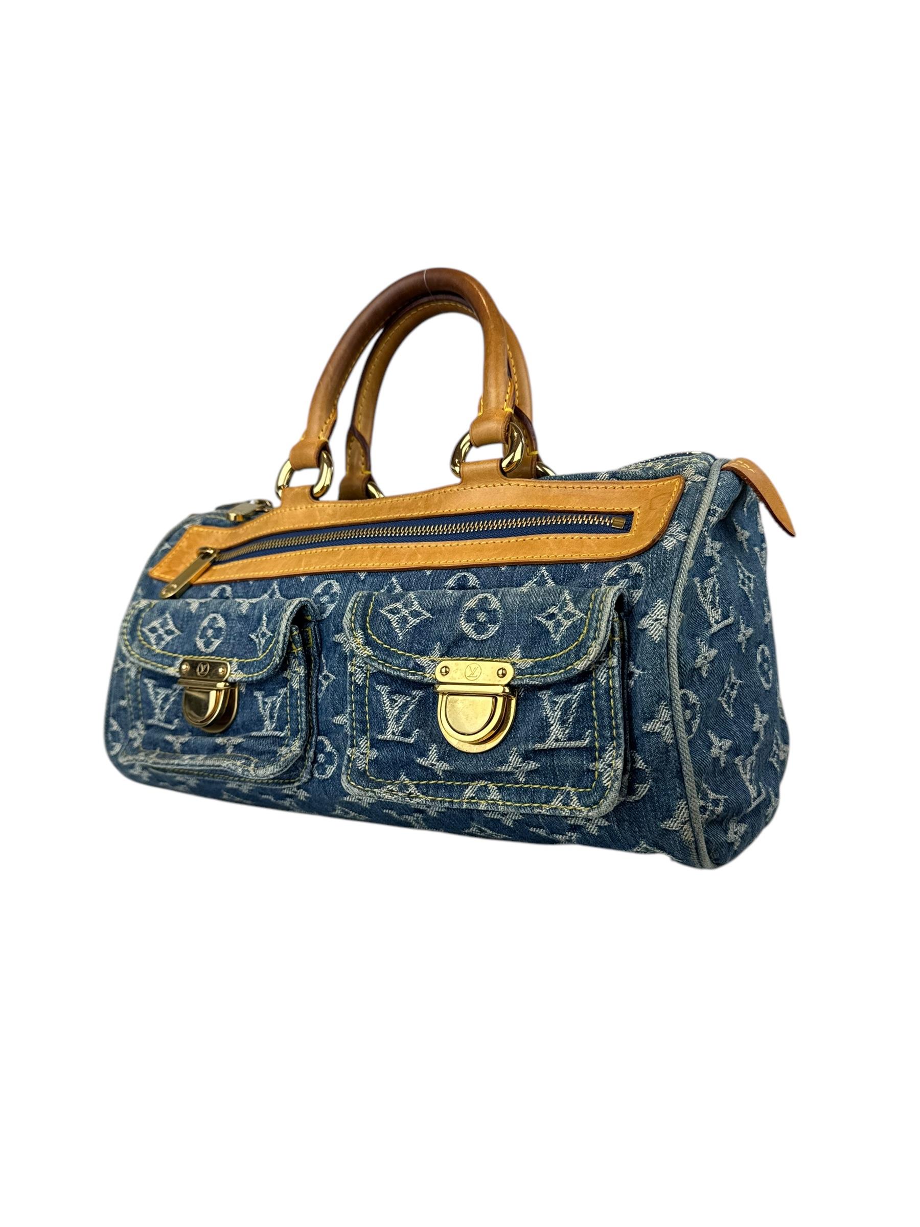 LOUIS VUITTON NEO DENIM SPEEDY BAG