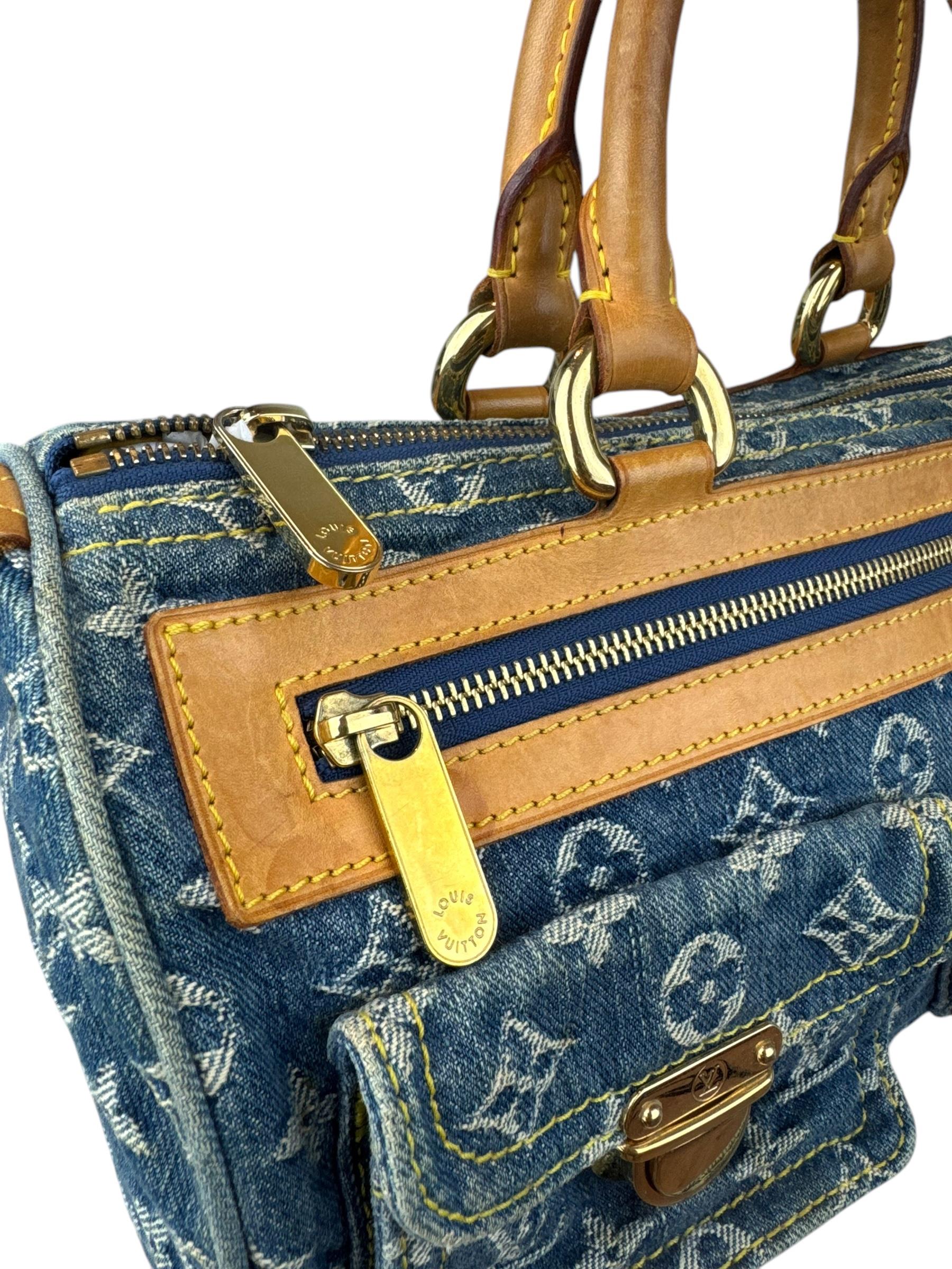 LOUIS VUITTON NEO DENIM SPEEDY BAG