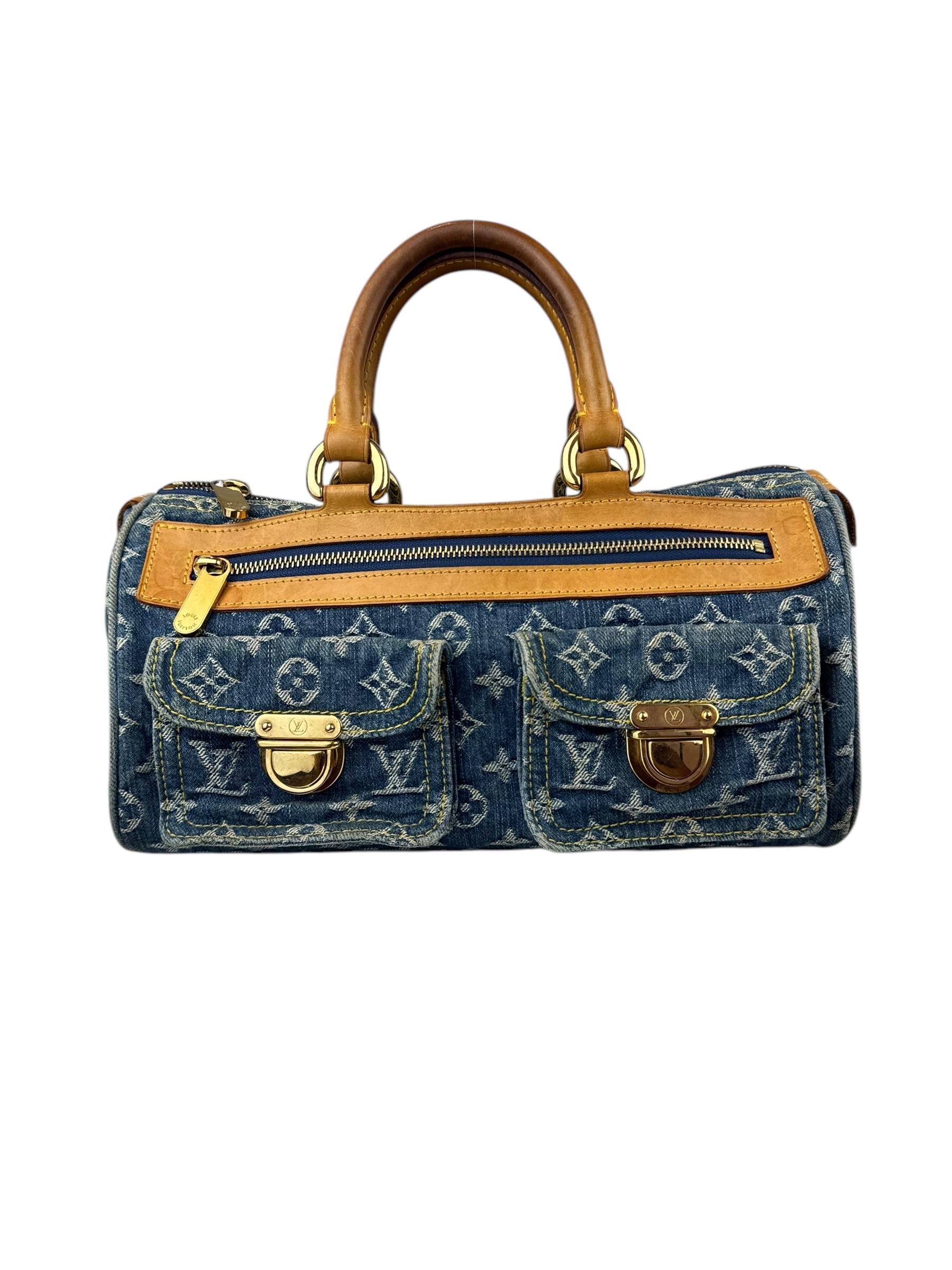 LOUIS VUITTON NEO DENIM SPEEDY BAG