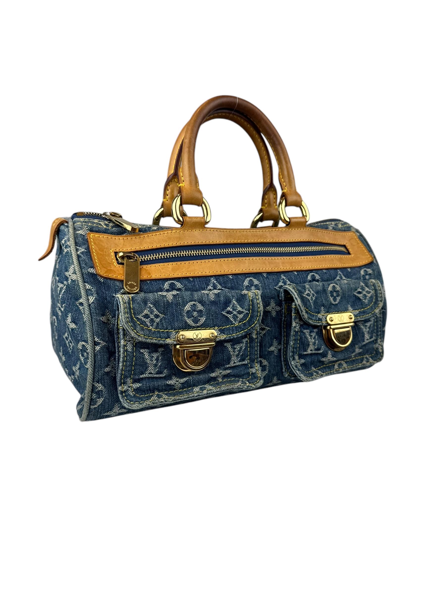 LOUIS VUITTON NEO DENIM SPEEDY BAG