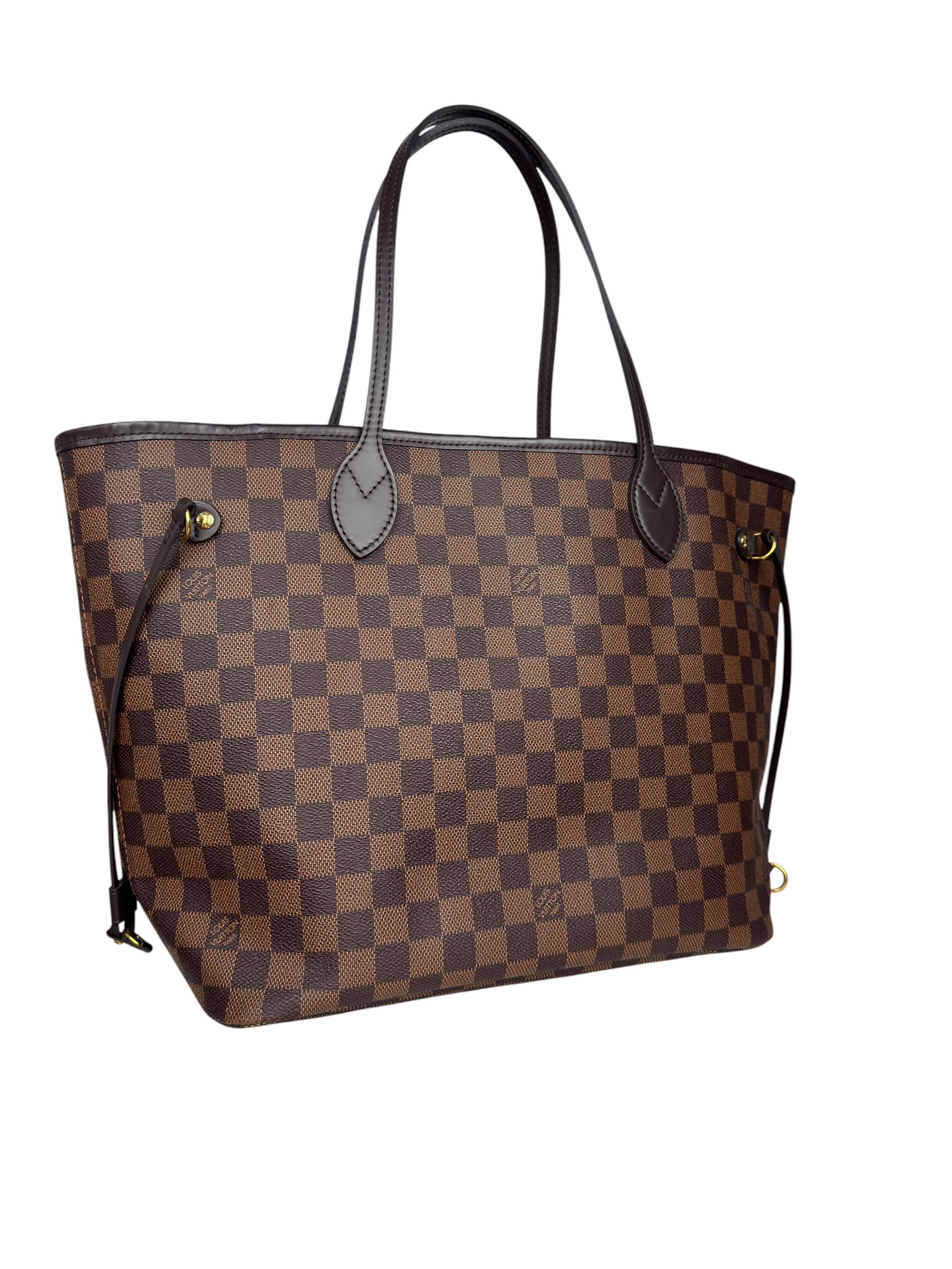 LOUIS VUITTON NEVERFULL DAMIER EBENE MM