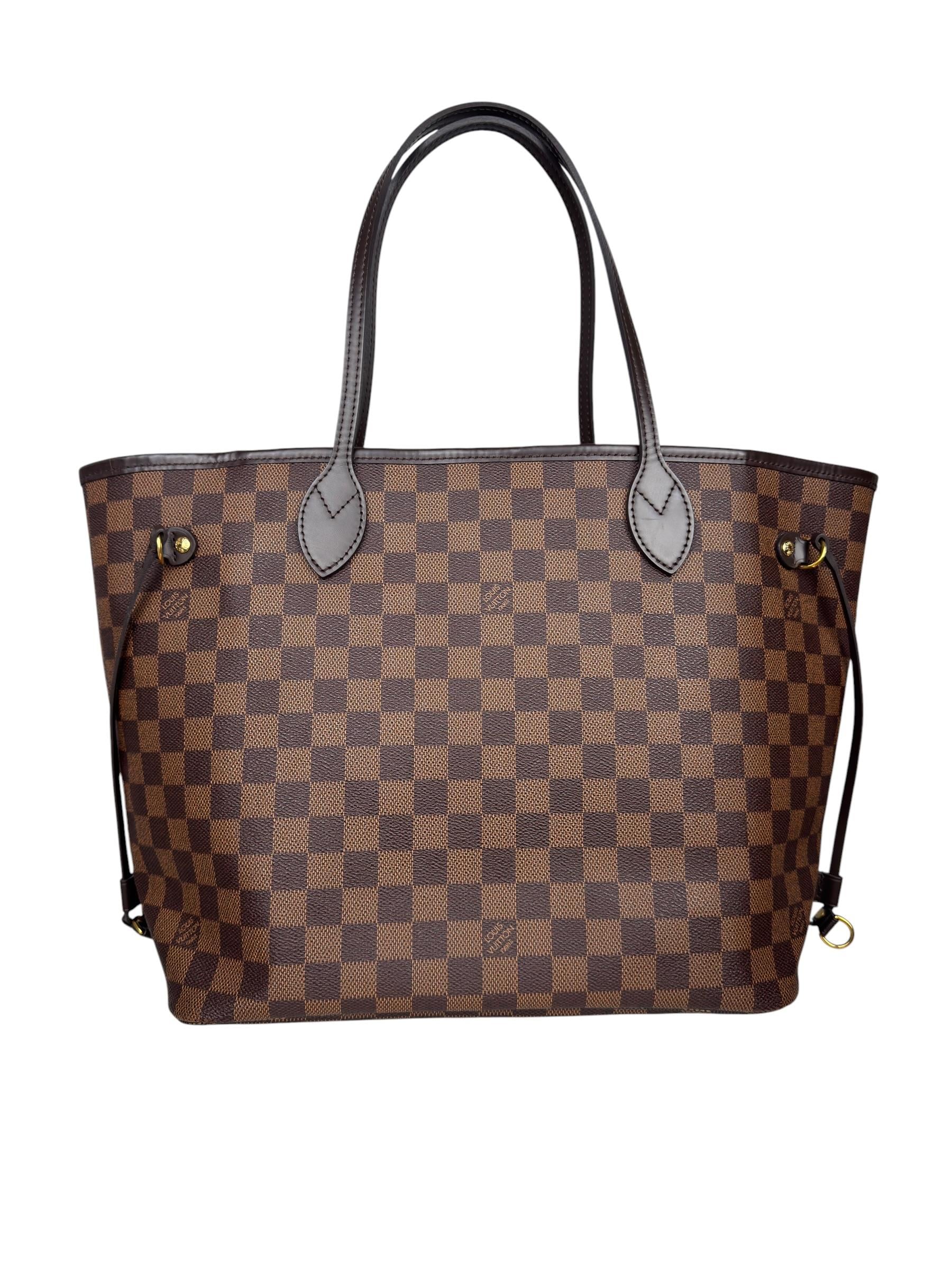 LOUIS VUITTON NEVERFULL DAMIER EBENE MM