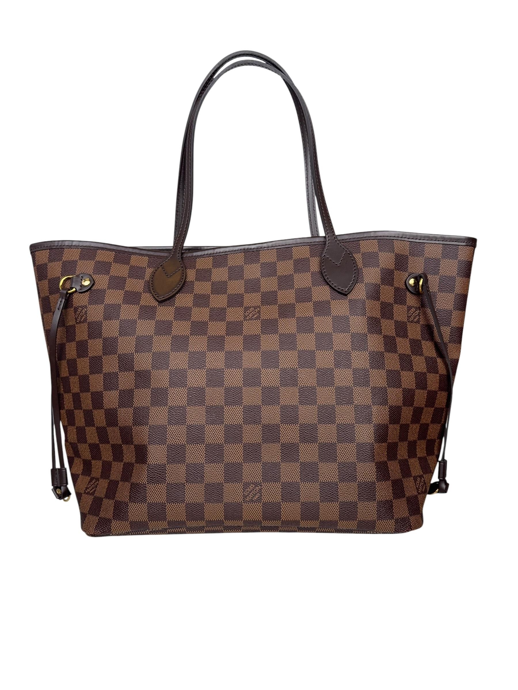LOUIS VUITTON NEVERFULL DAMIER EBENE MM