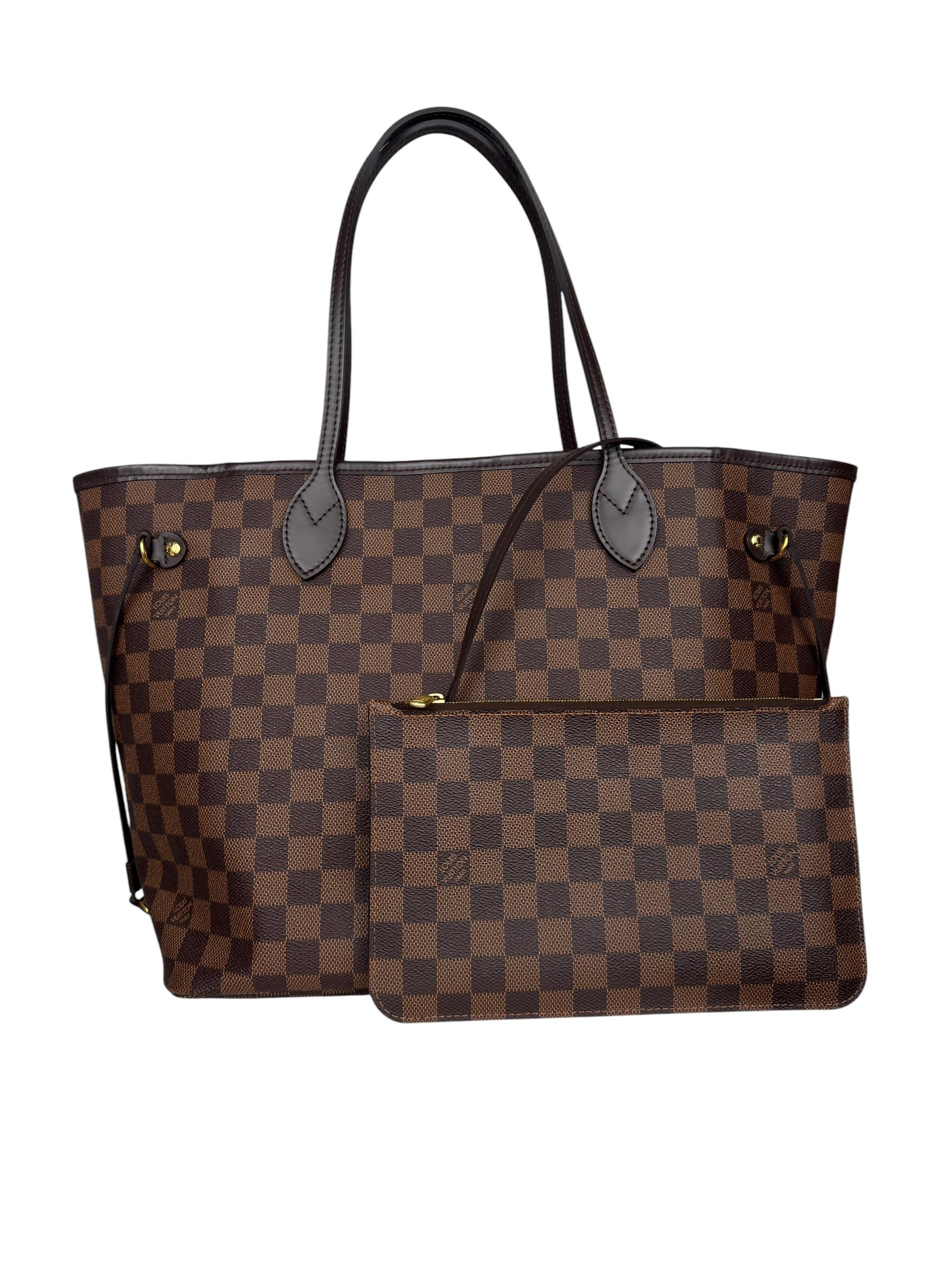 LOUIS VUITTON NEVERFULL DAMIER EBENE MM