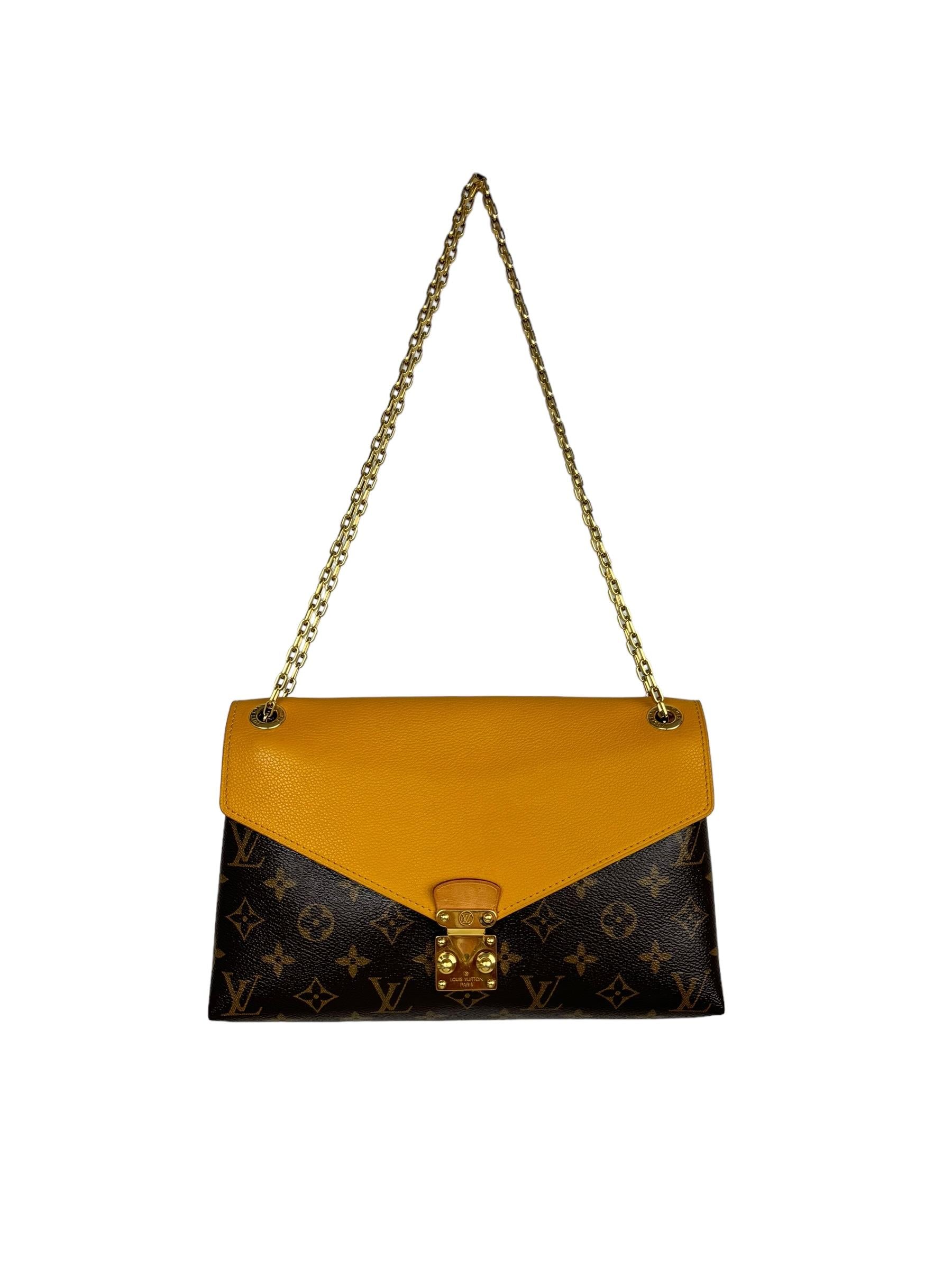 LOUIS VUITTON PALLAS CHAIN OMUZ ÇANTASI
