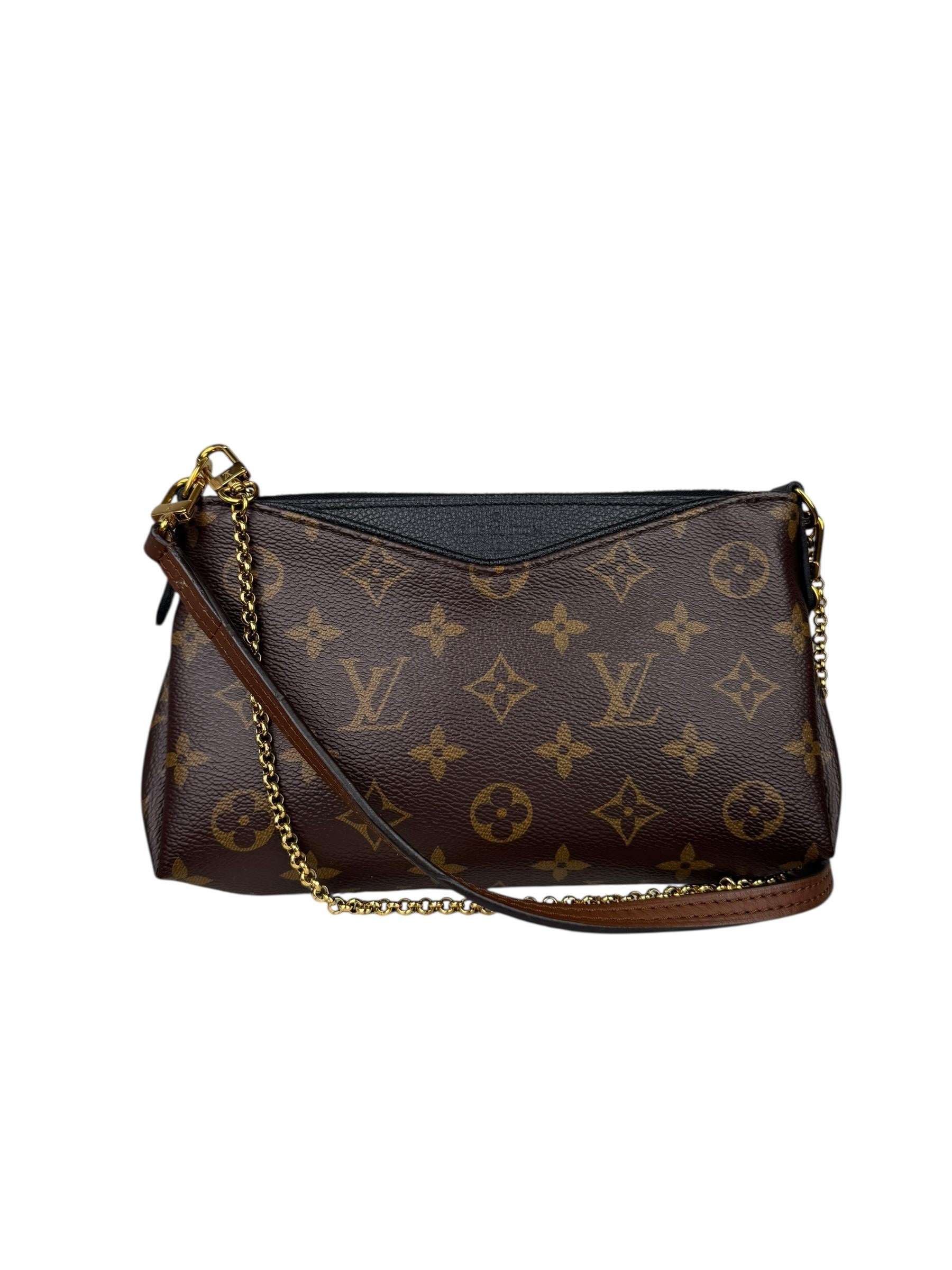 LOUIS VUITTON PALLAS CHAIN POCHETTE BAG