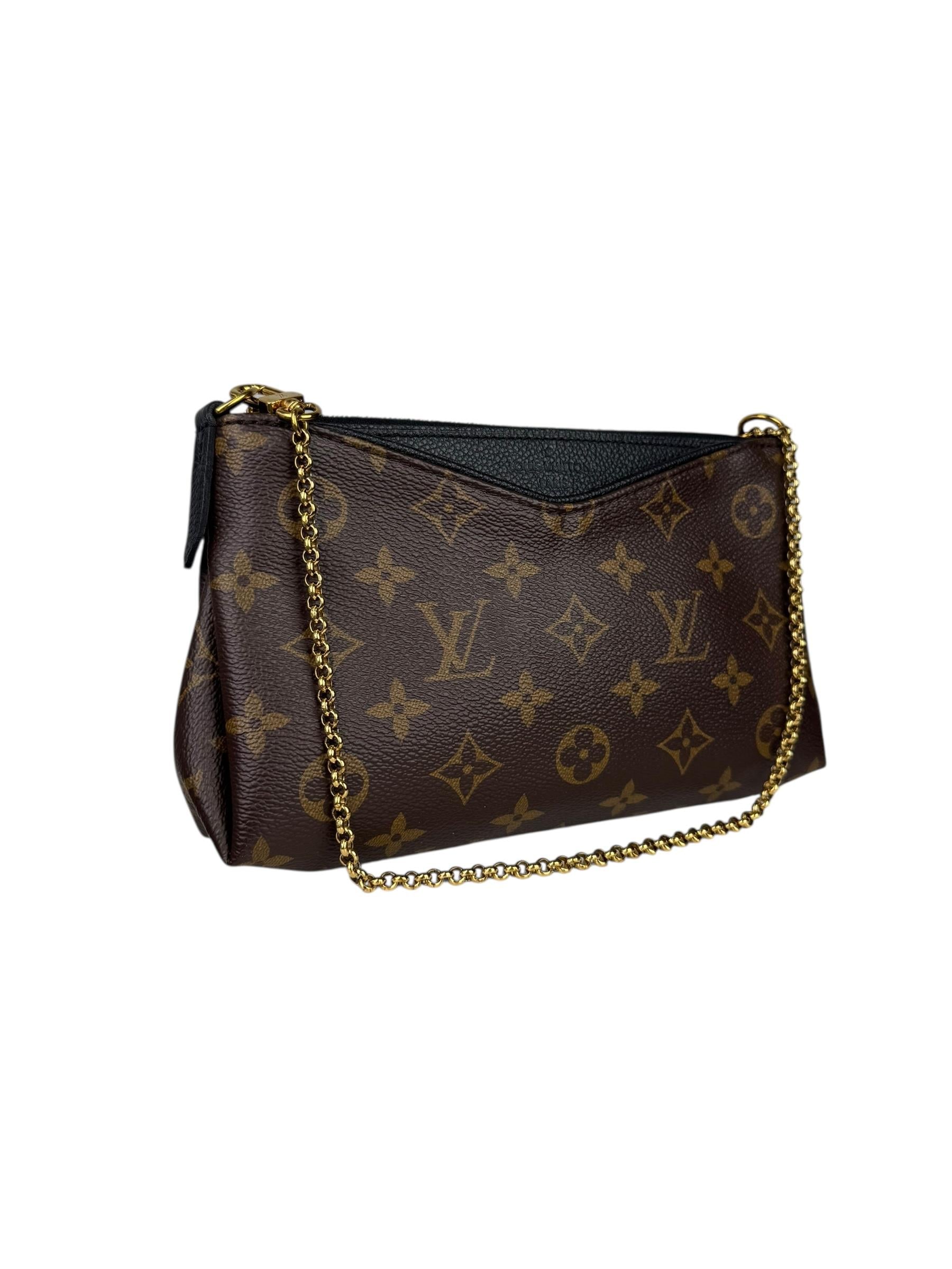 LOUIS VUITTON PALLAS CHAIN POCHETTE BAG