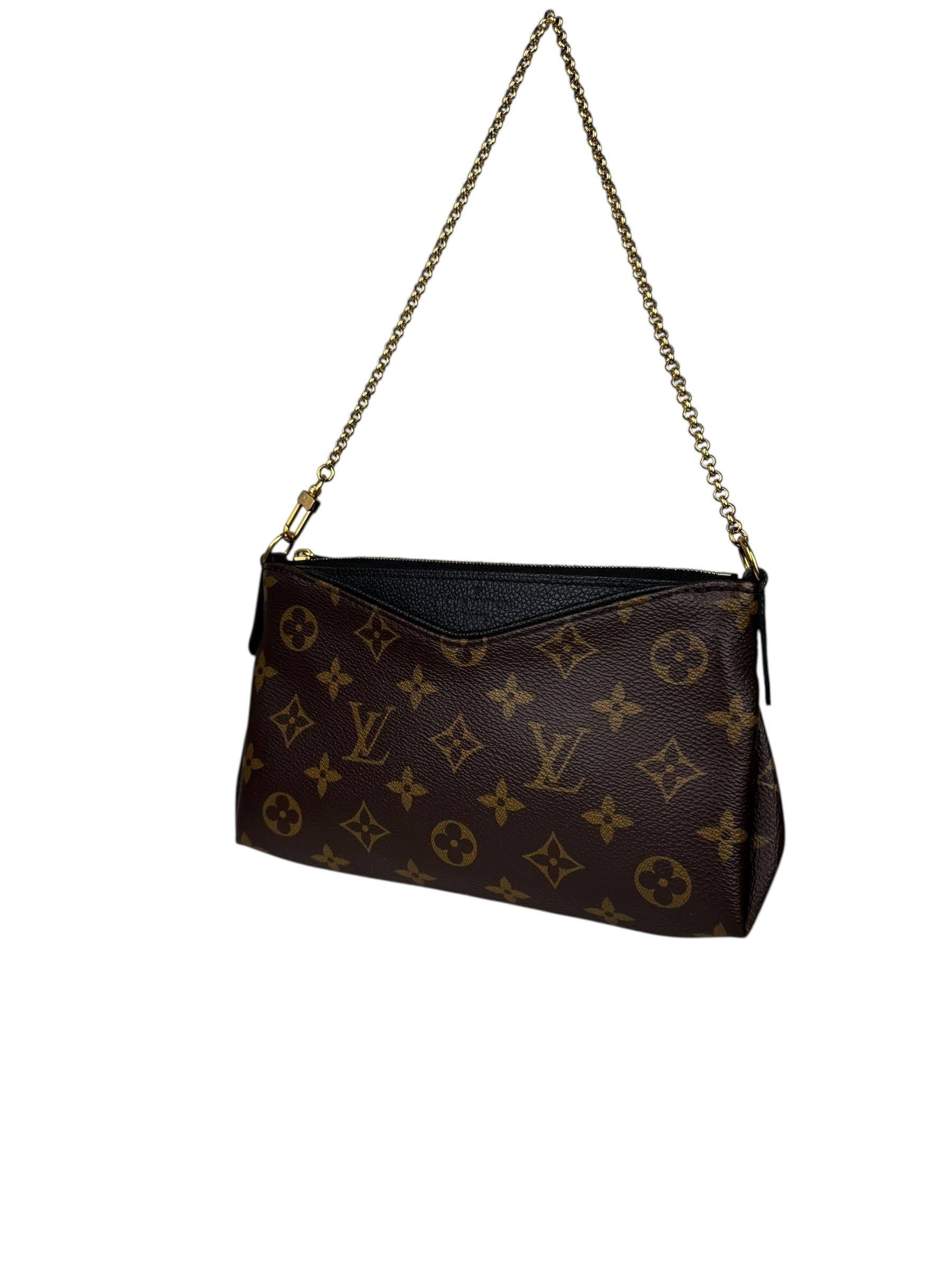 LOUIS VUITTON PALLAS CHAIN POCHETTE BAG