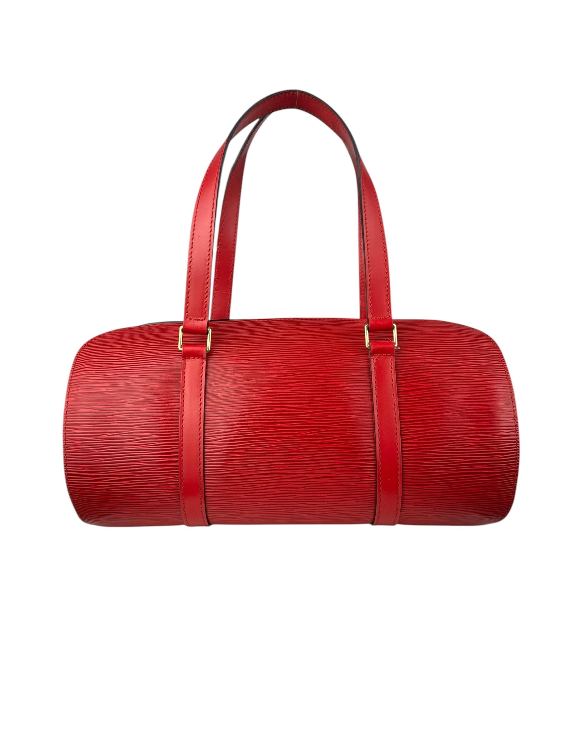 LOUIS VUITTON RED EPI PAPILLION 