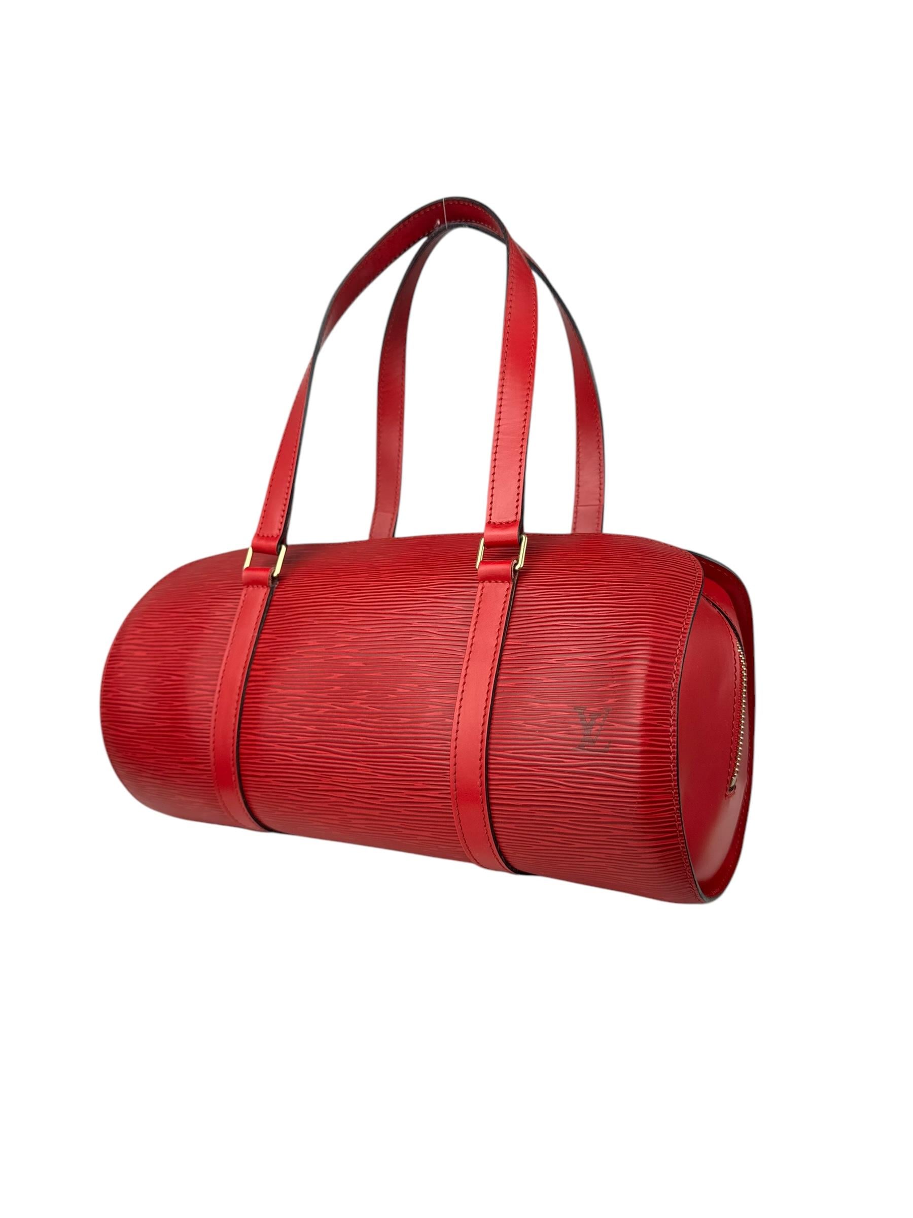 LOUIS VUITTON RED EPI PAPILLION 