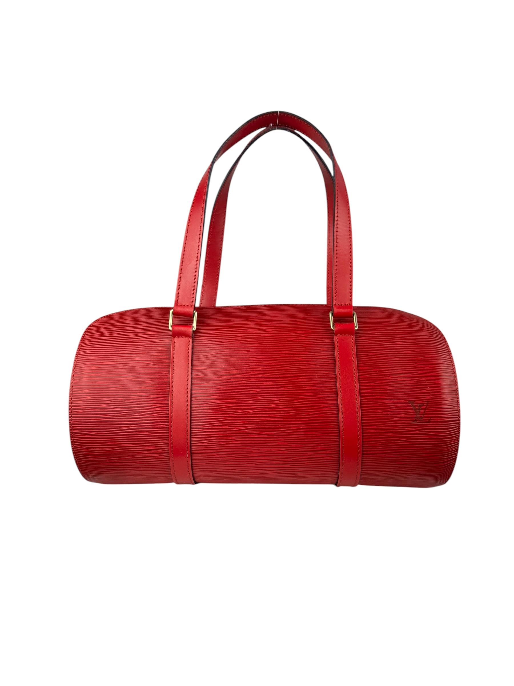 LOUIS VUITTON RED EPI PAPILLION 