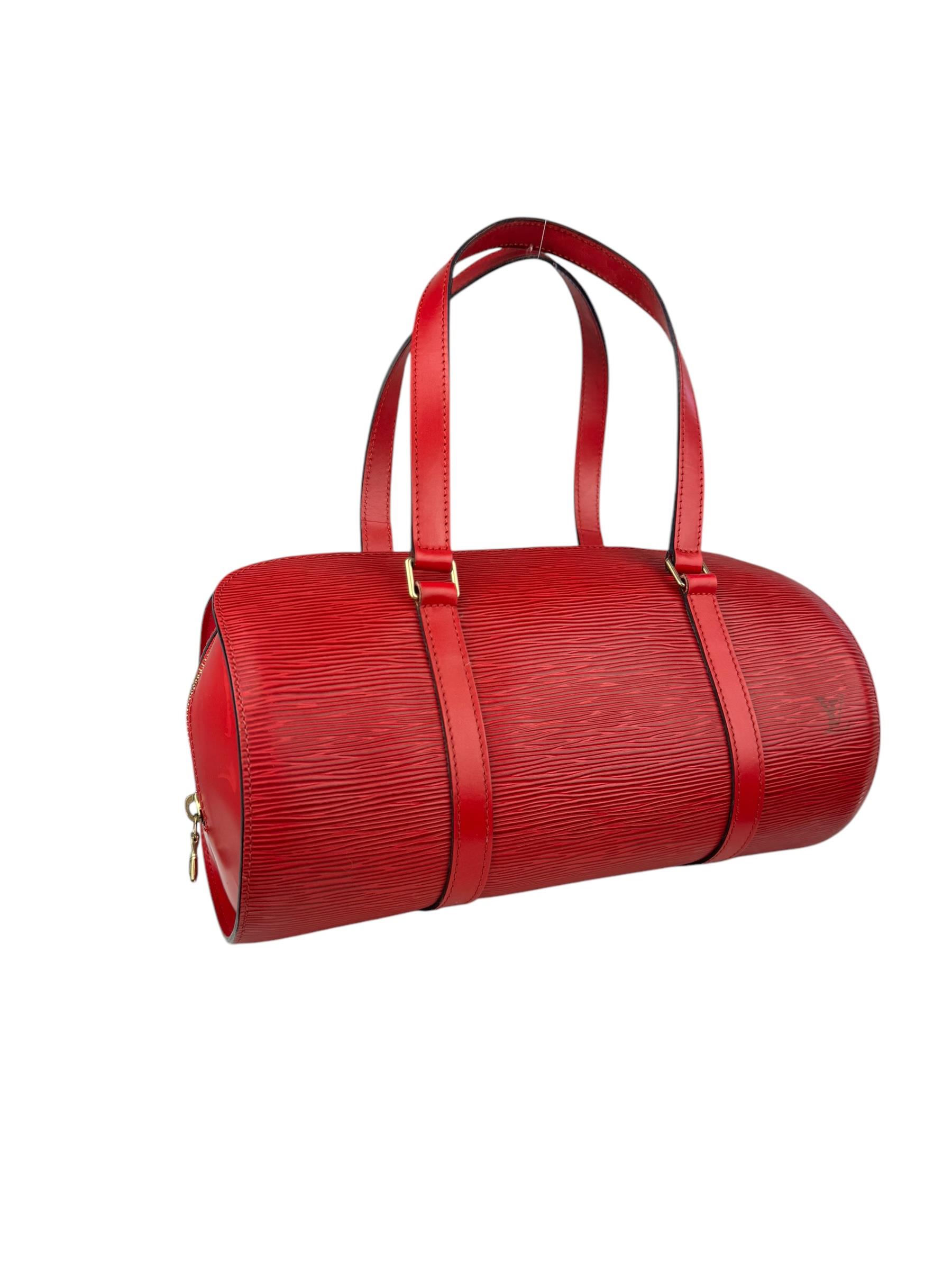 LOUIS VUITTON RED EPI PAPILLION 