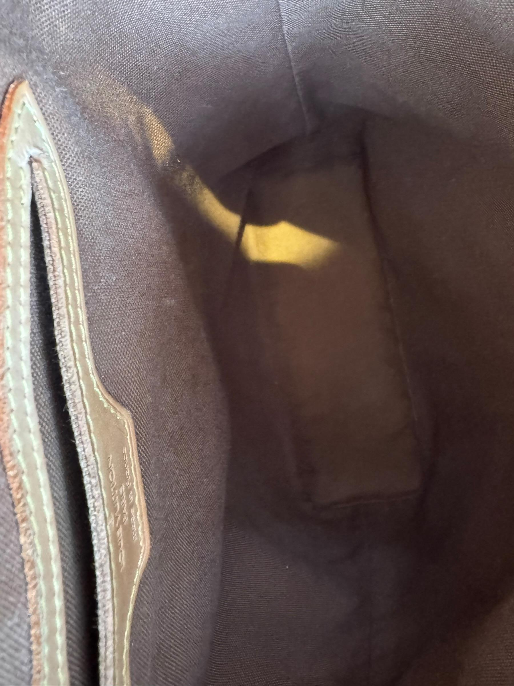 LOUIS VUITTON SOHO EBENE BACKPACK