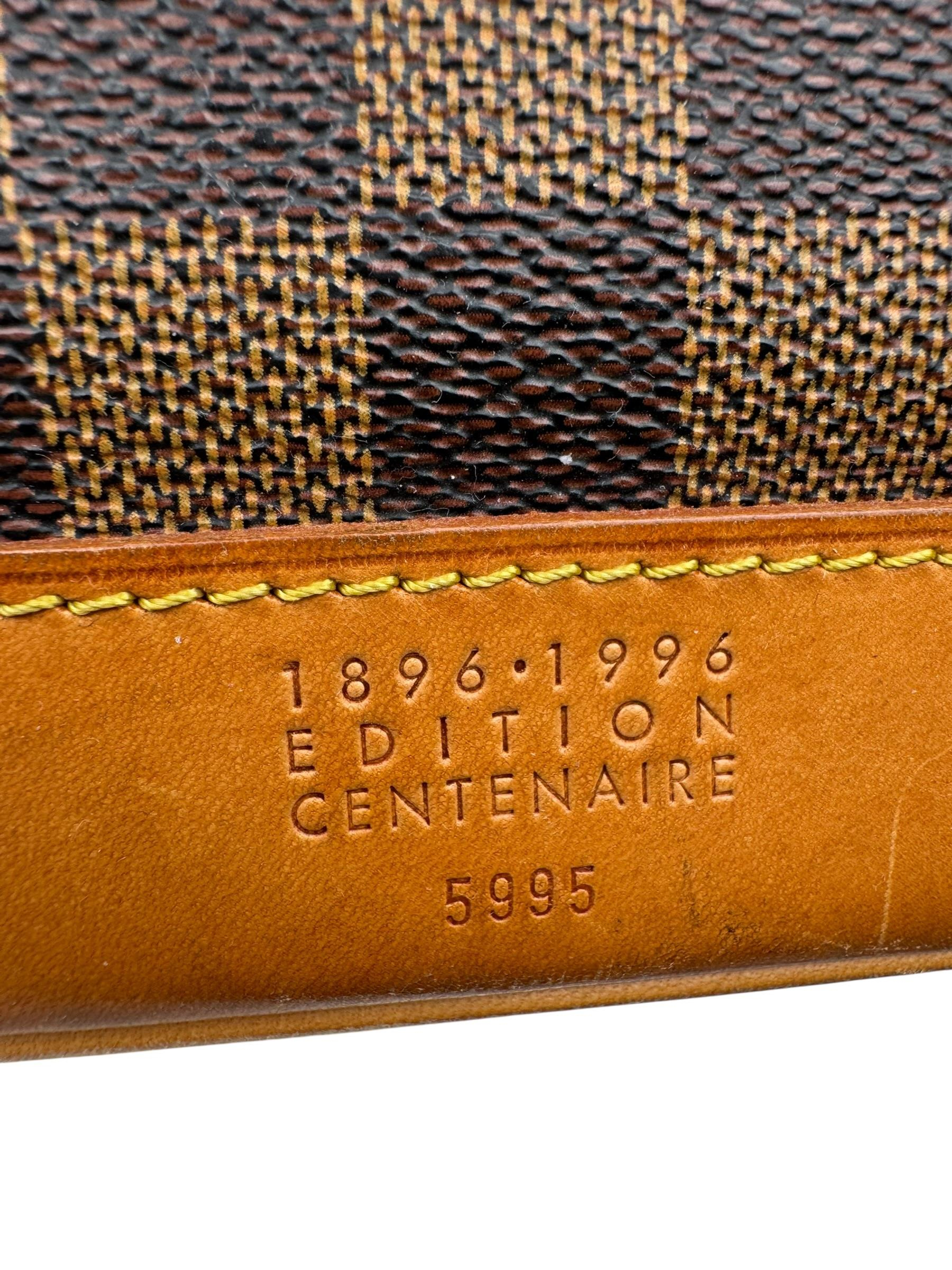 LOUIS VUITTON SOHO EBENE BACKPACK
