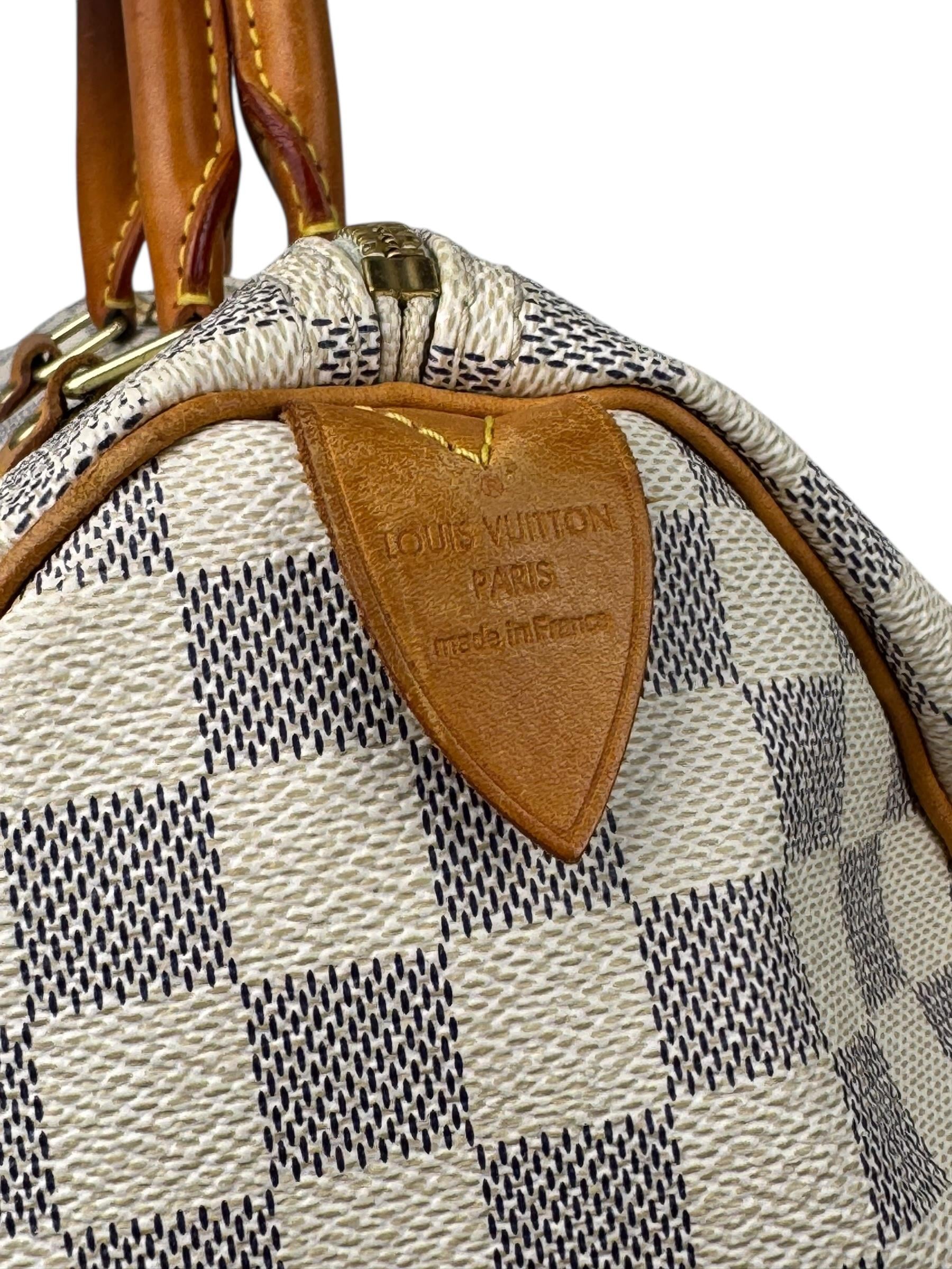 LOUIS VUITTON SPEEDY DAMIER AZUR 35