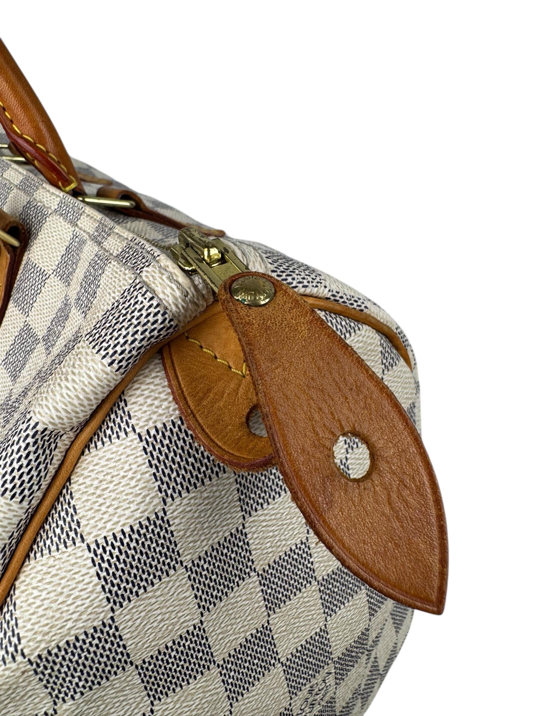 LOUIS VUITTON SPEEDY DAMIER AZUR 35