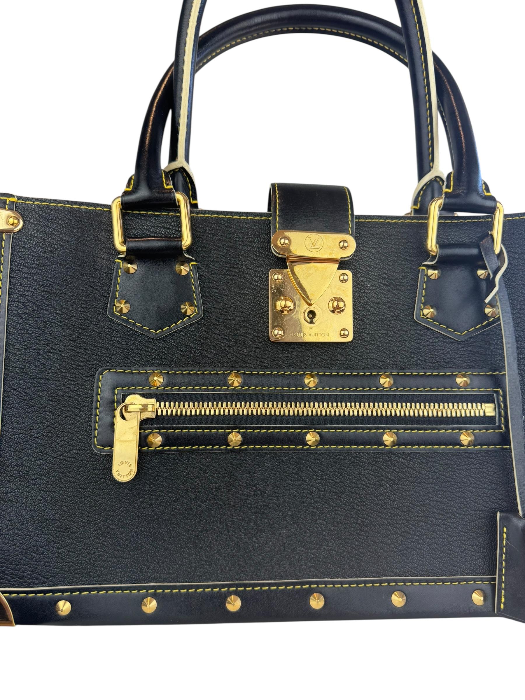 LOUIS VUITTON SUHALI LE FABULUX NOIR BAG 