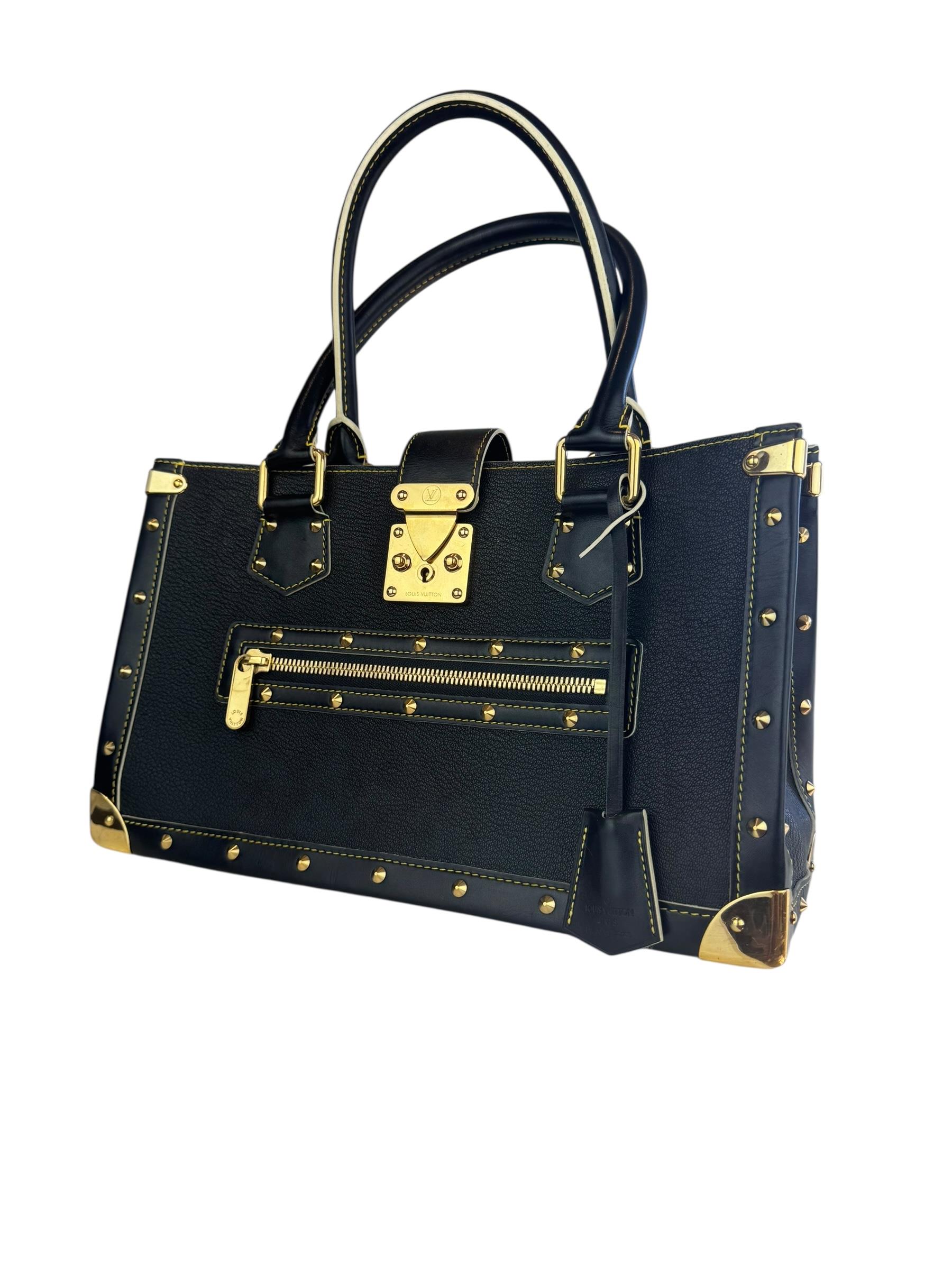 LOUIS VUITTON SUHALI LE FABULUX NOIR BAG 