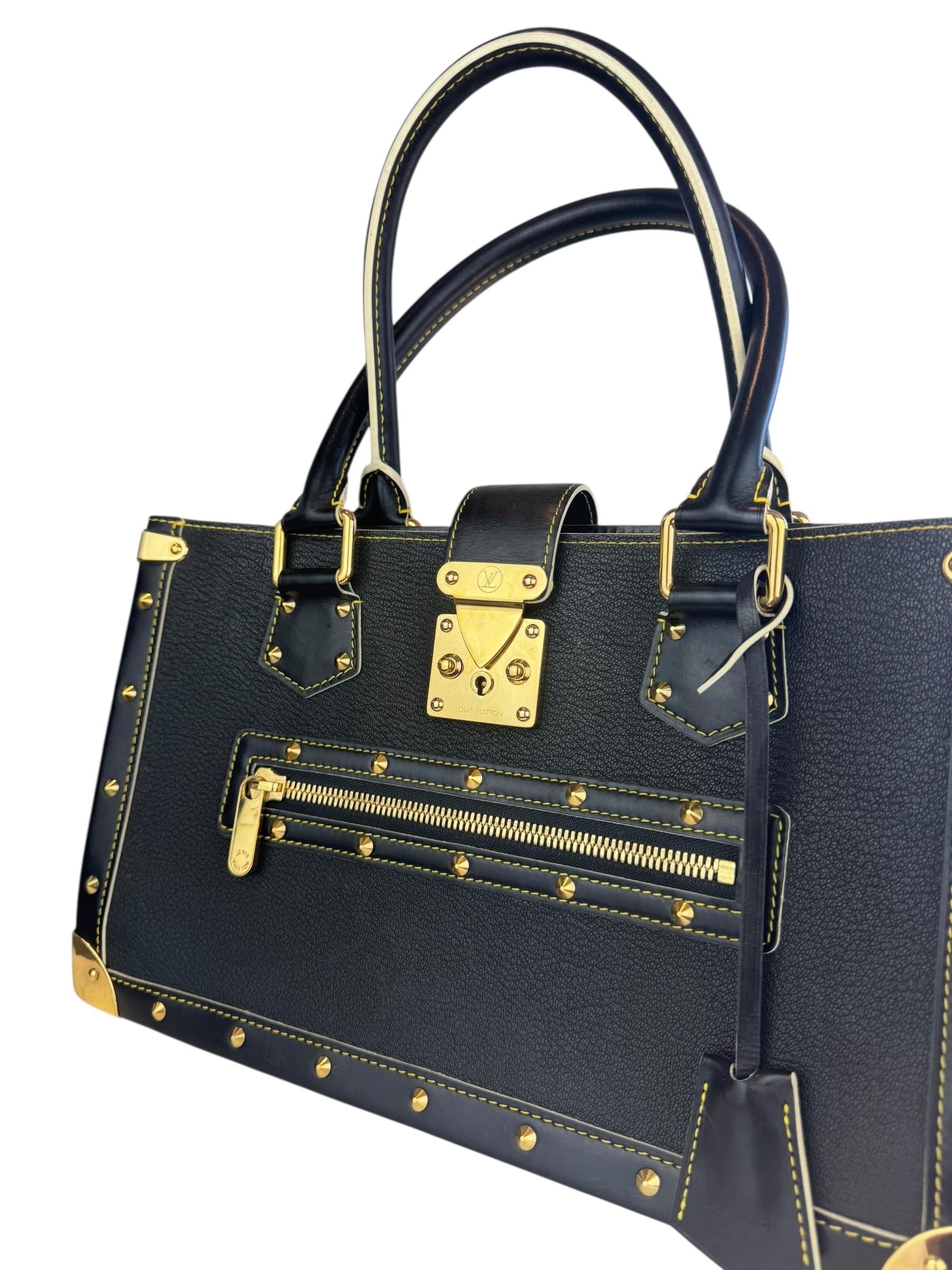 LOUIS VUITTON SUHALI LE FABULUX NOIR BAG 